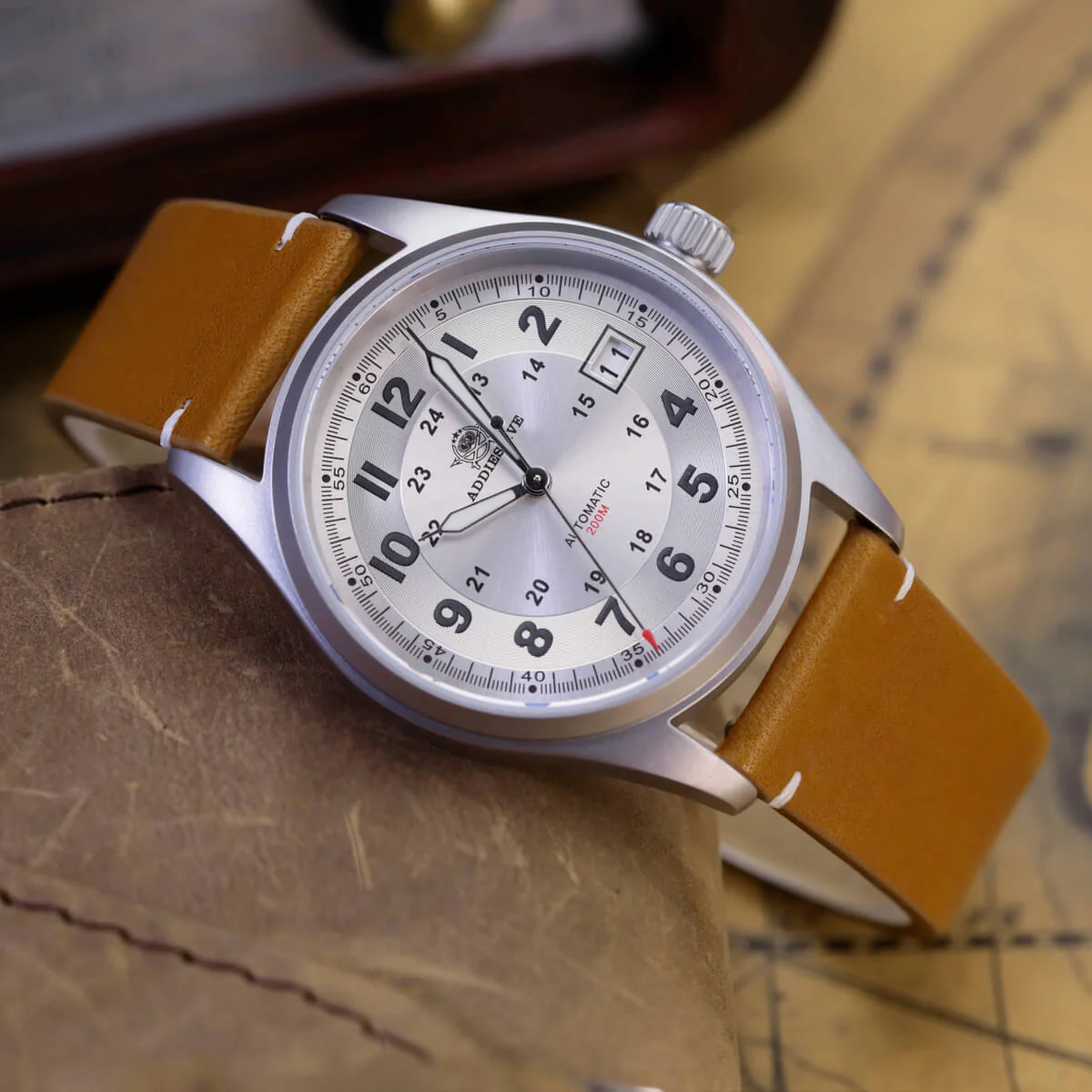 ★Flash Sale★ADDIESDIVE® Men's Elegant Automatic Watch Diver 200M (AD2048) - Image 9
