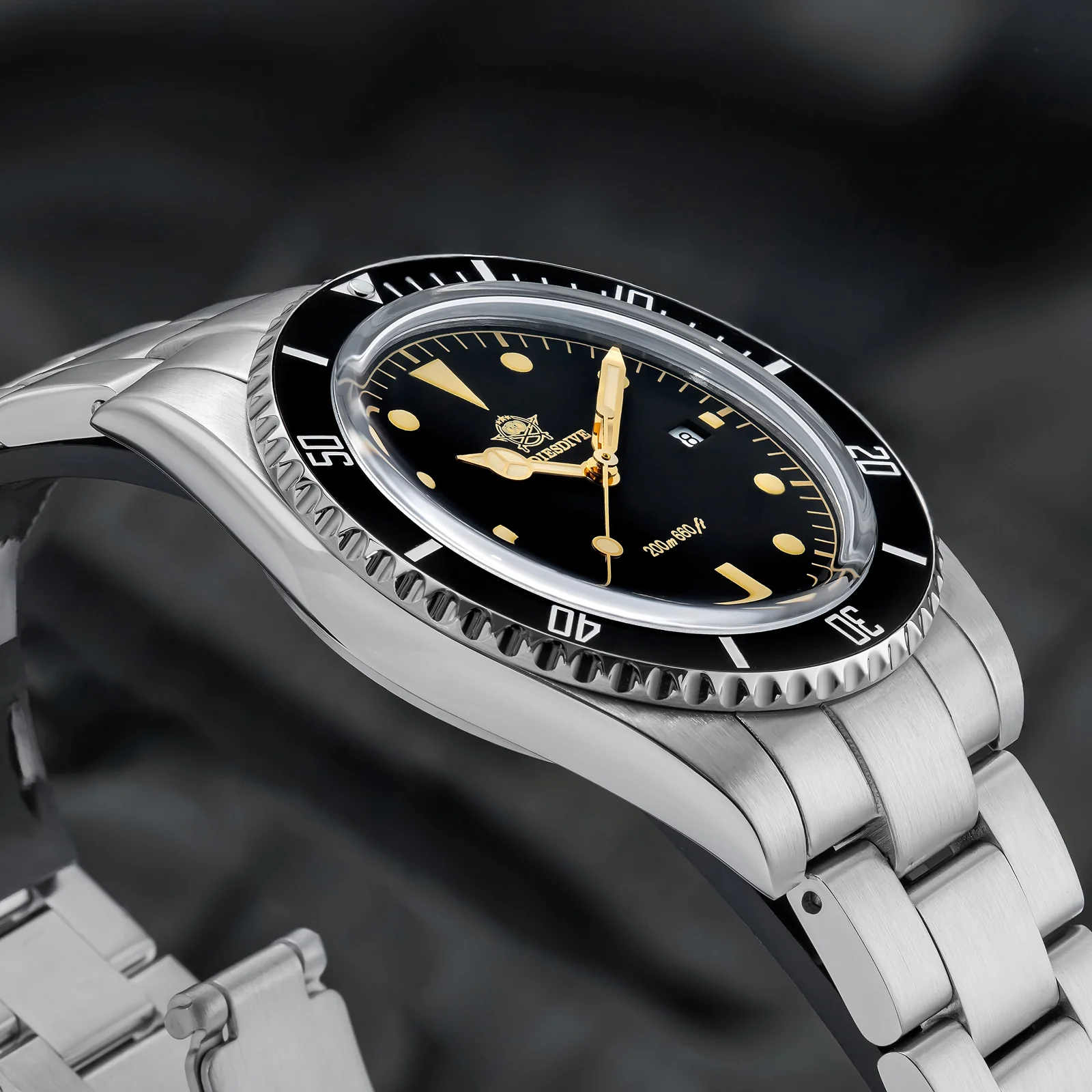 ADDIESDIVE 39mm Quartz Watch with Bi-directional Rotating Bezel AD2072 - Image 5