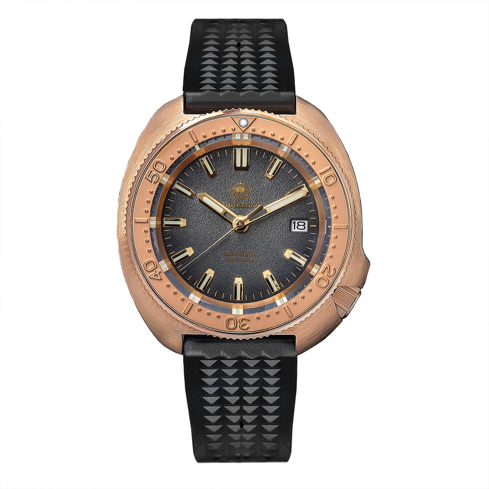 Addiesdive Bronze Captain Willard Automatic Watch AD2097 - Image 10