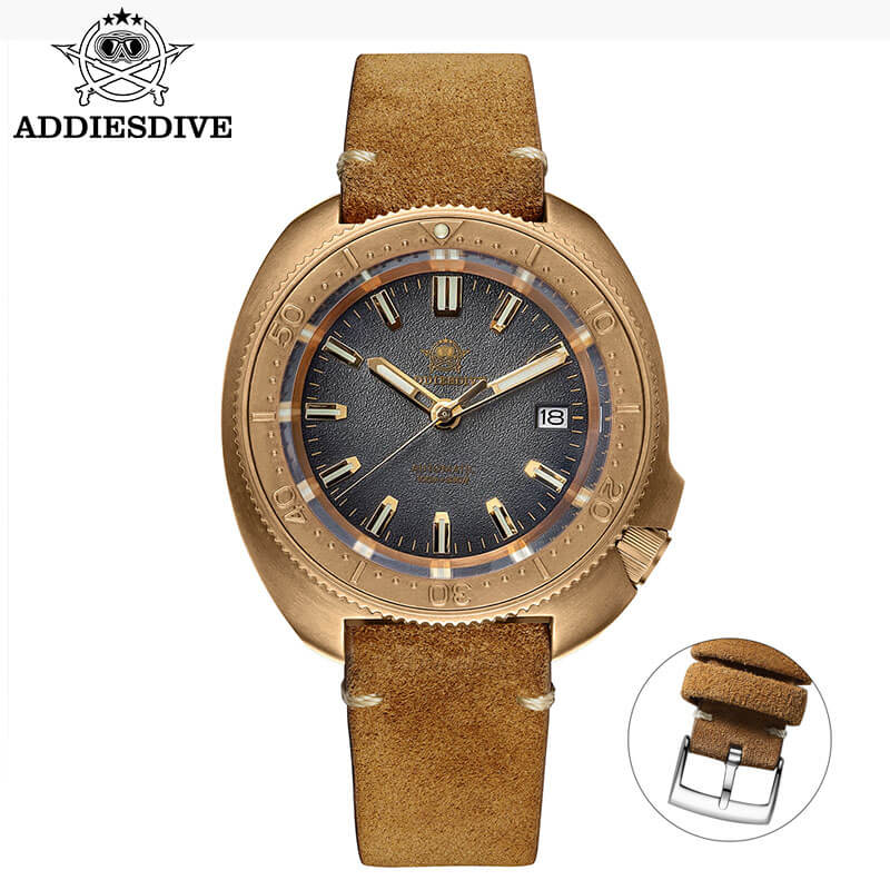 Addiesdive Bronze Captain Willard Automatic Watch AD2097 - Image 11