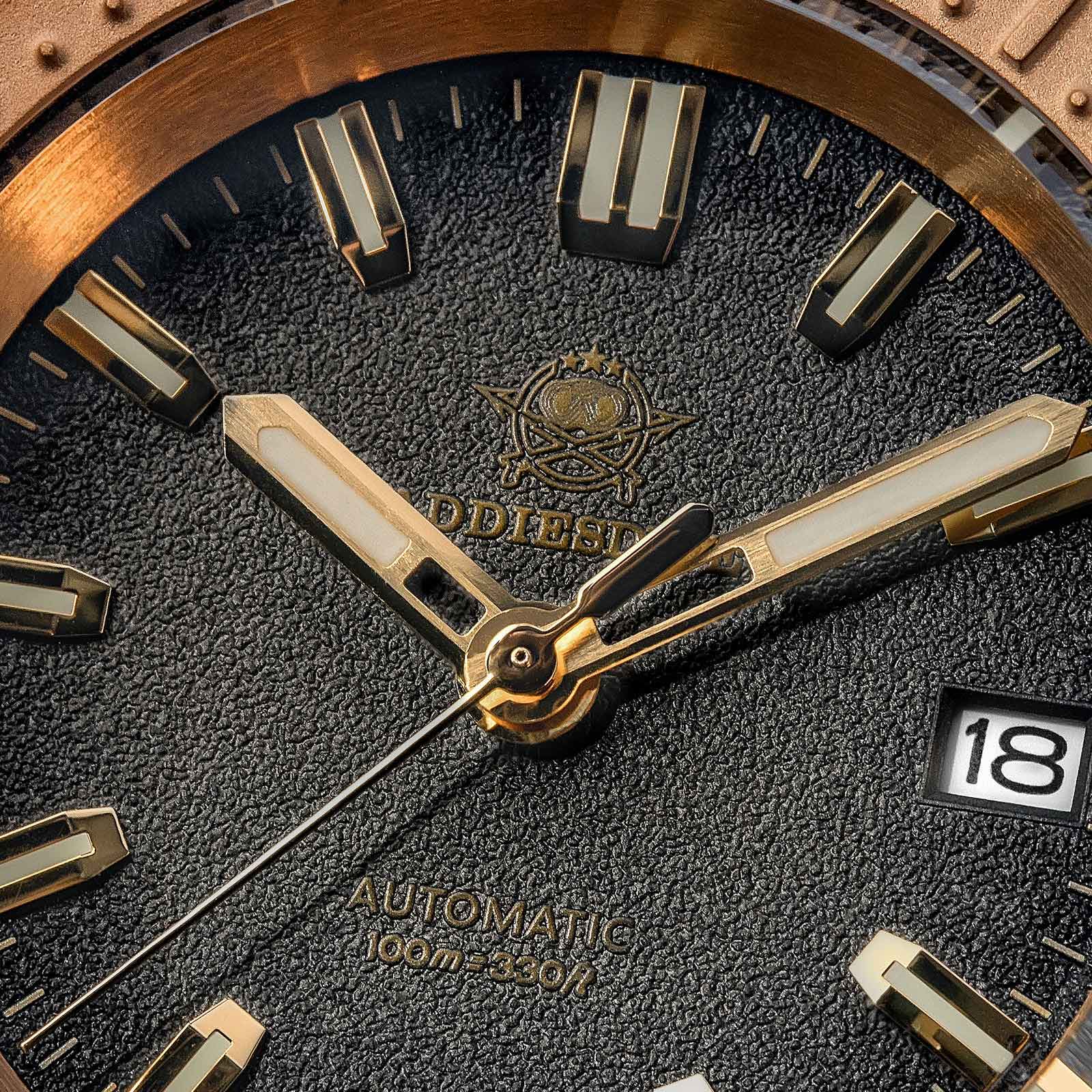 Addiesdive Bronze Captain Willard Automatic Watch AD2097 - Image 5