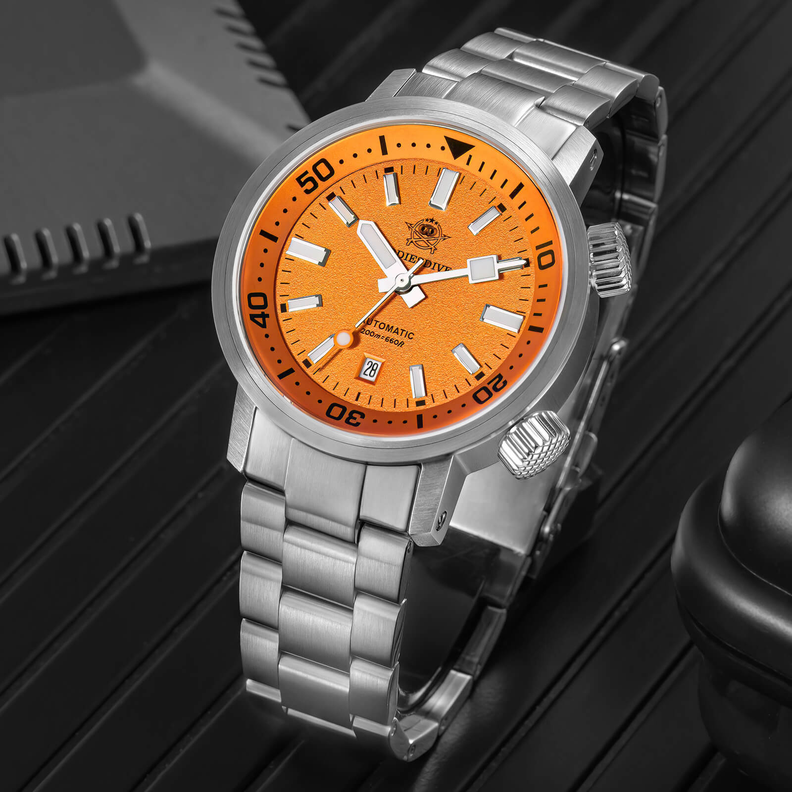 ★Holiday Sale★Addiesdive Diver’s Automatic Watch with Internal Rotating Bezel AD2541 - Image 12