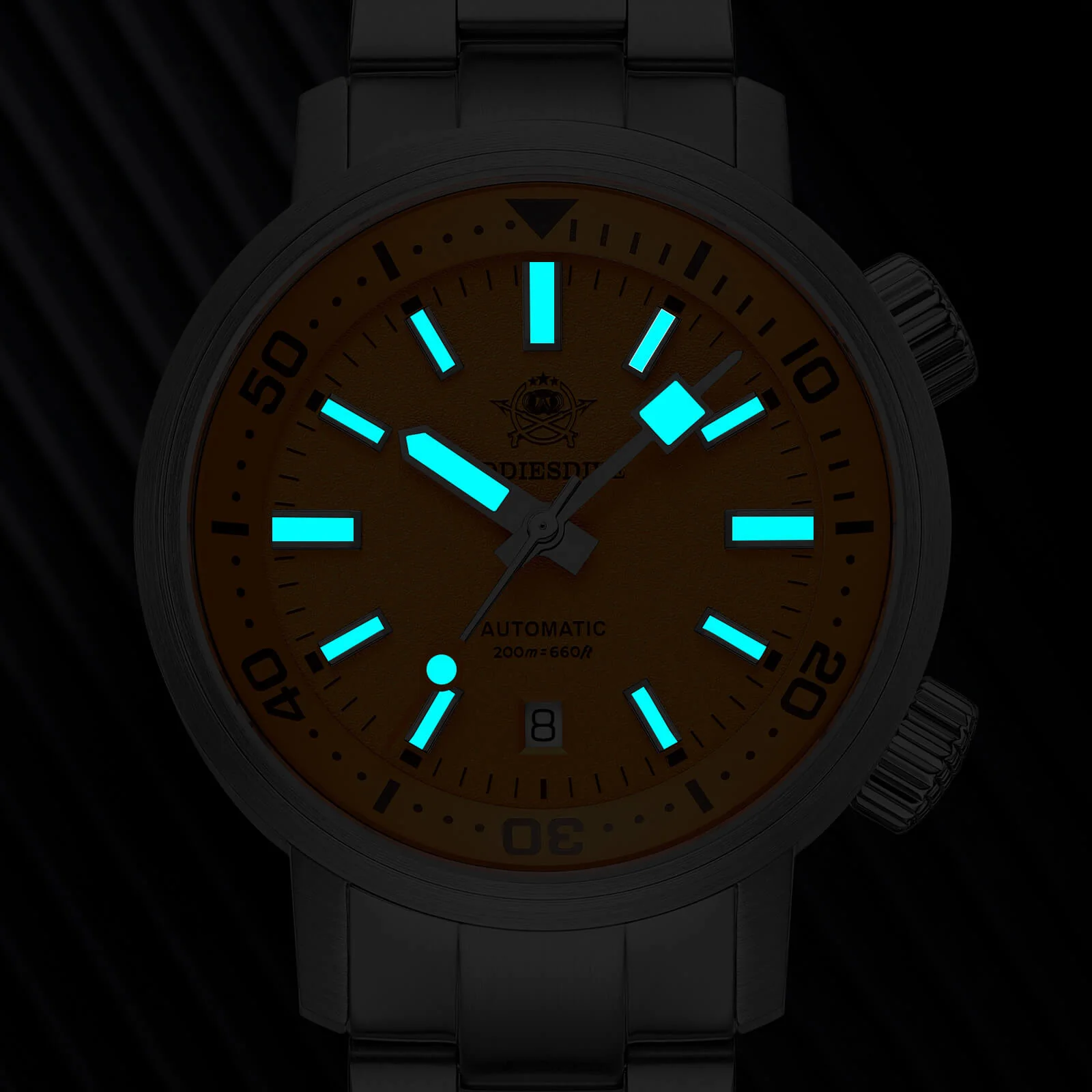 ★Holiday Sale★Addiesdive Diver’s Automatic Watch with Internal Rotating Bezel AD2541 - Image 15