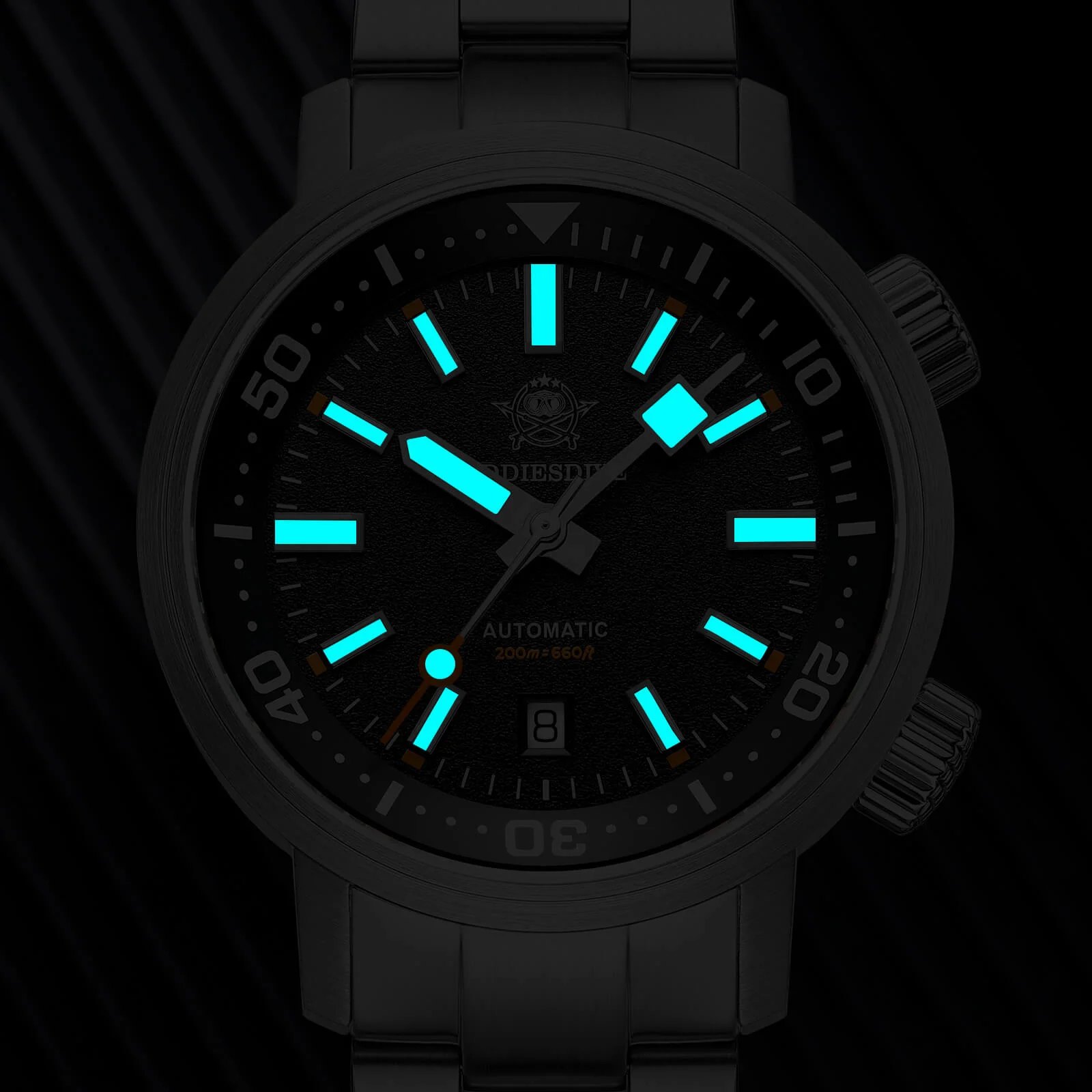 ★Holiday Sale★Addiesdive Diver’s Automatic Watch with Internal Rotating Bezel AD2541 - Image 17