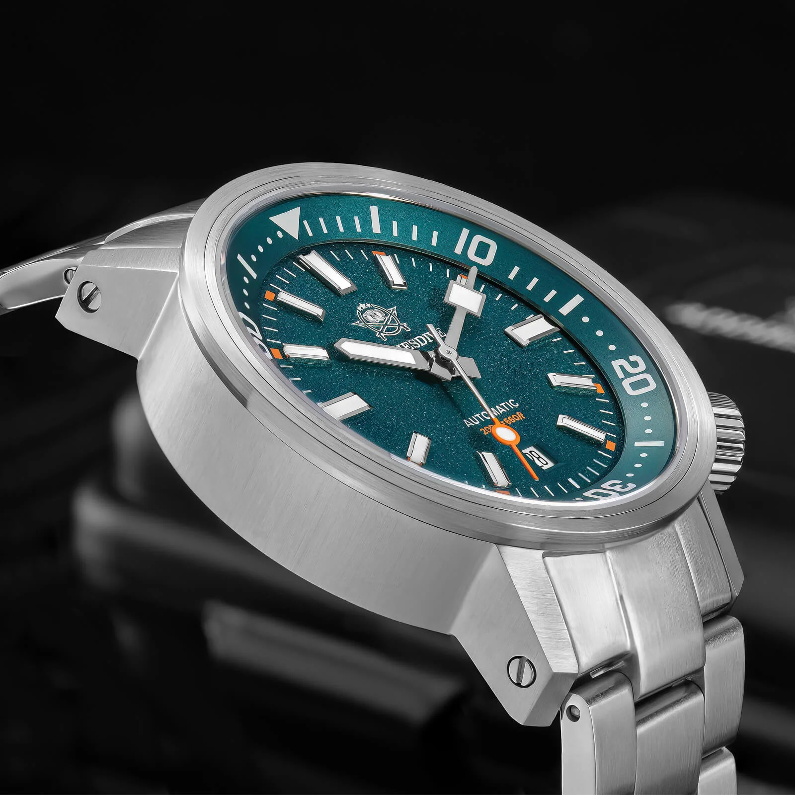 ★Holiday Sale★Addiesdive Diver’s Automatic Watch with Internal Rotating Bezel AD2541 - Image 3