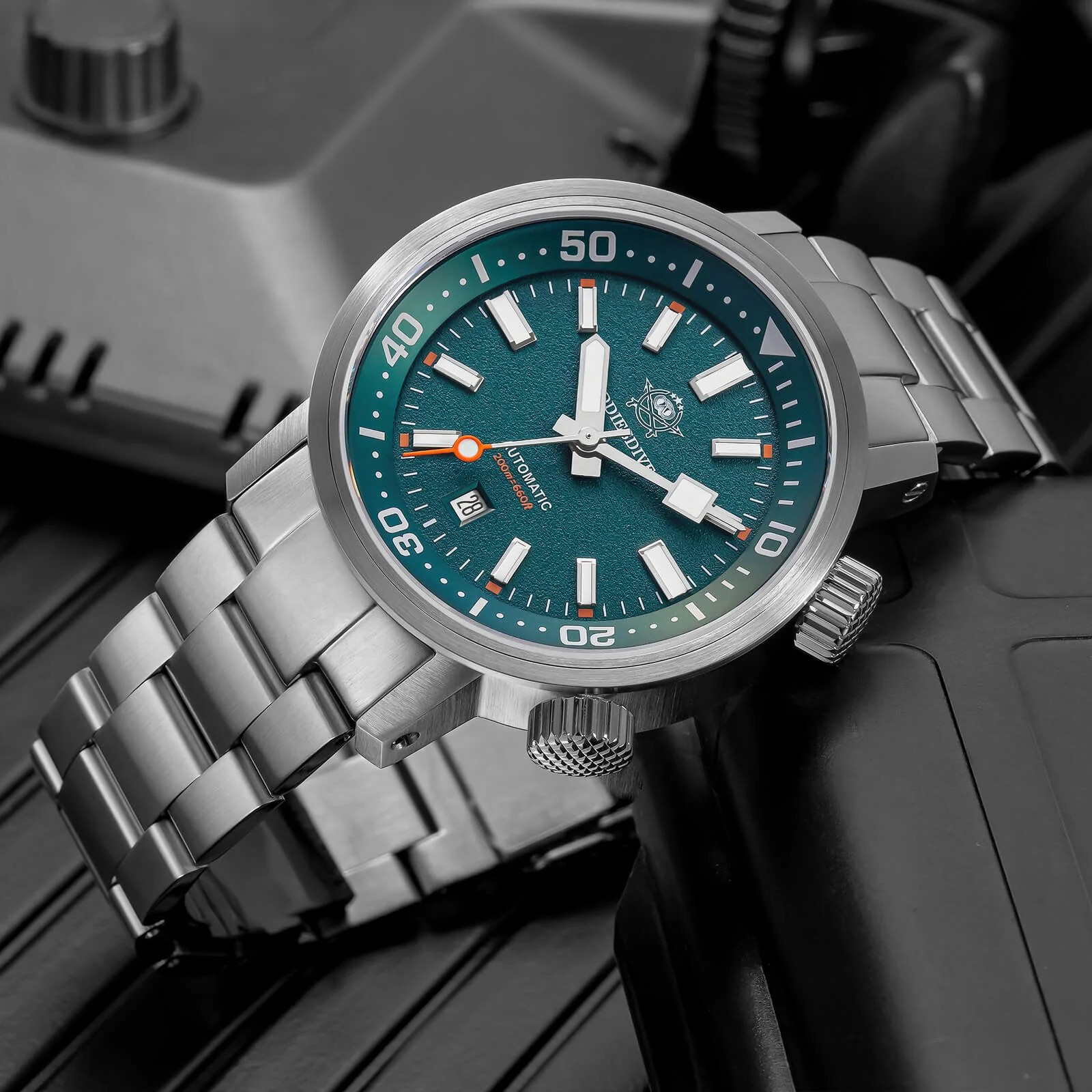 ★Holiday Sale★Addiesdive Diver’s Automatic Watch with Internal Rotating Bezel AD2541 - Image 4