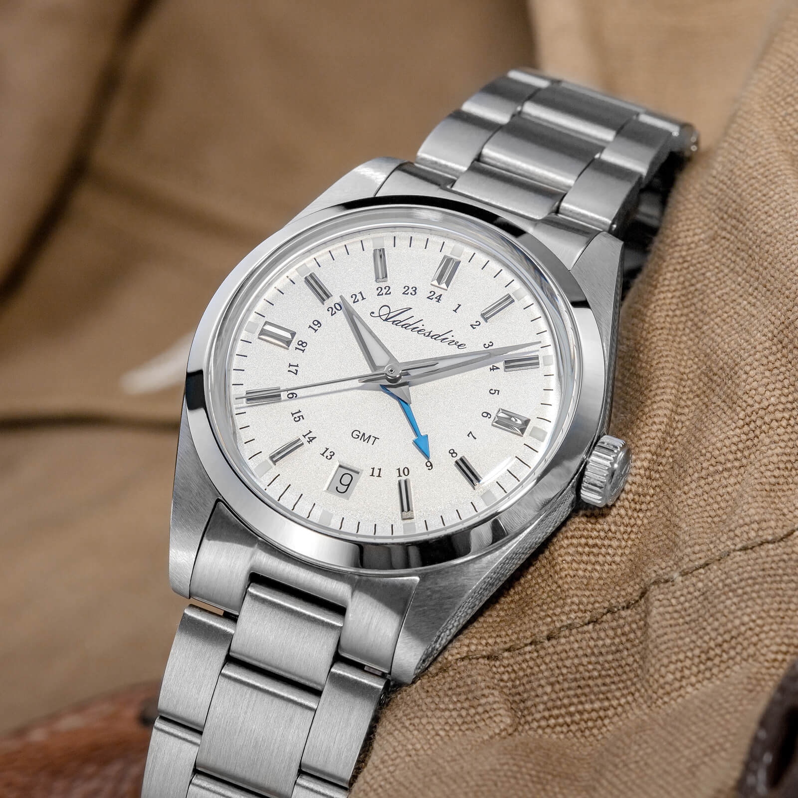 ADDIESDIVE Elegance Collection GMT Quartz Watch AD2065 - Image 15