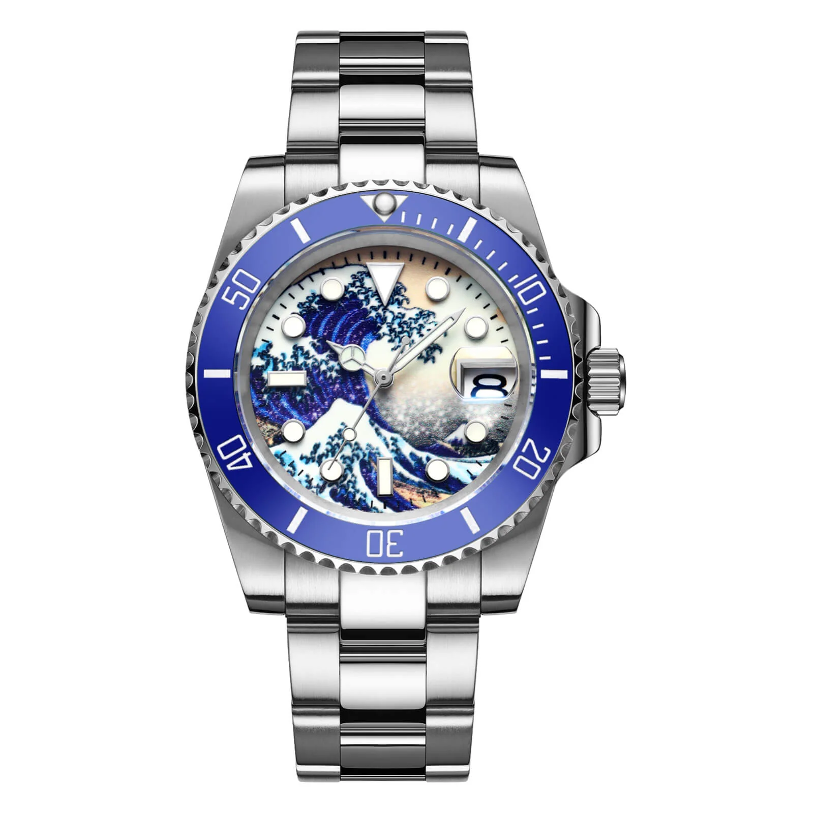 ADDIESDIVE Great Wave Sub Diver Watch（H3AC-Surf） - Image 4
