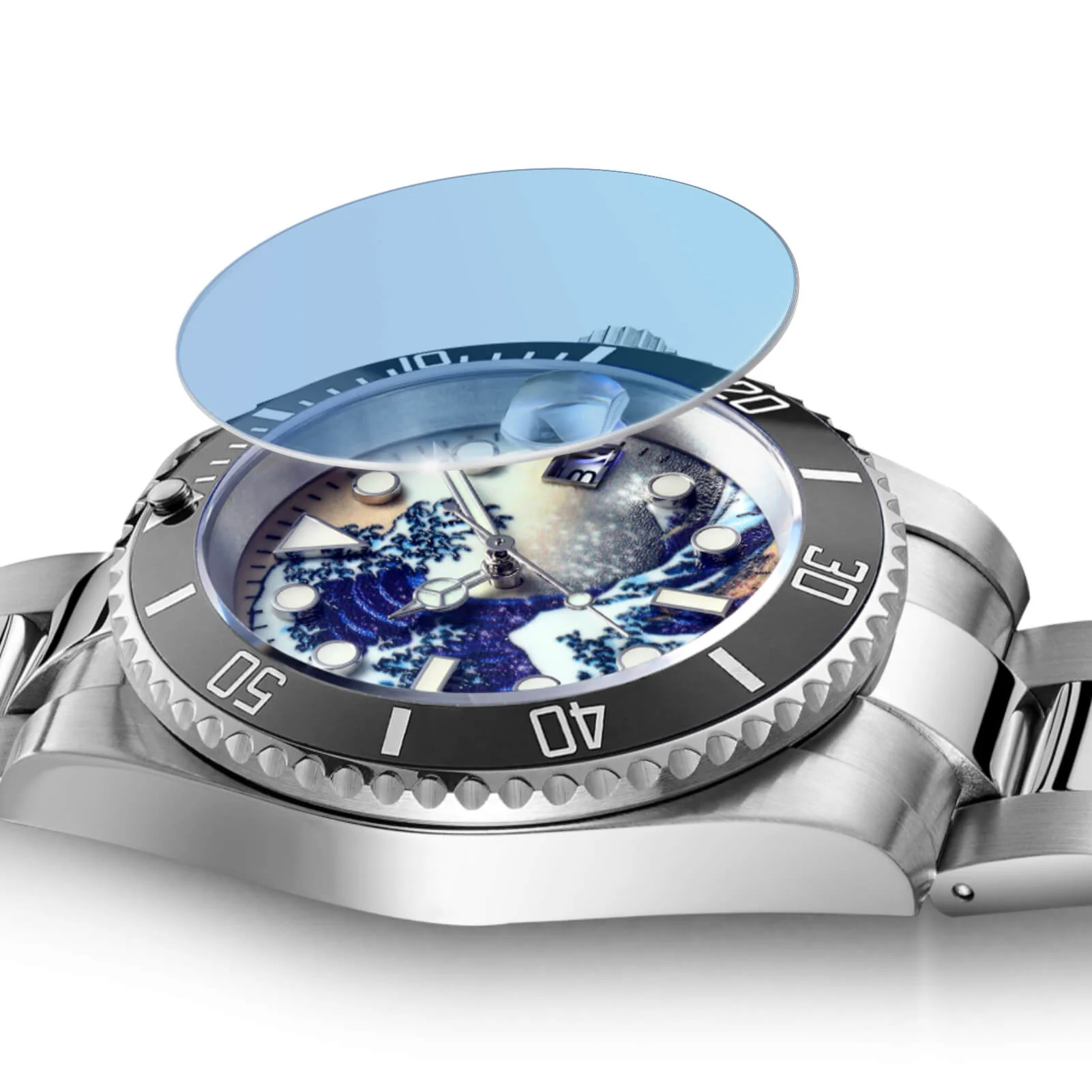 ADDIESDIVE Great Wave Sub Diver Watch（H3AC-Surf） - Image 5