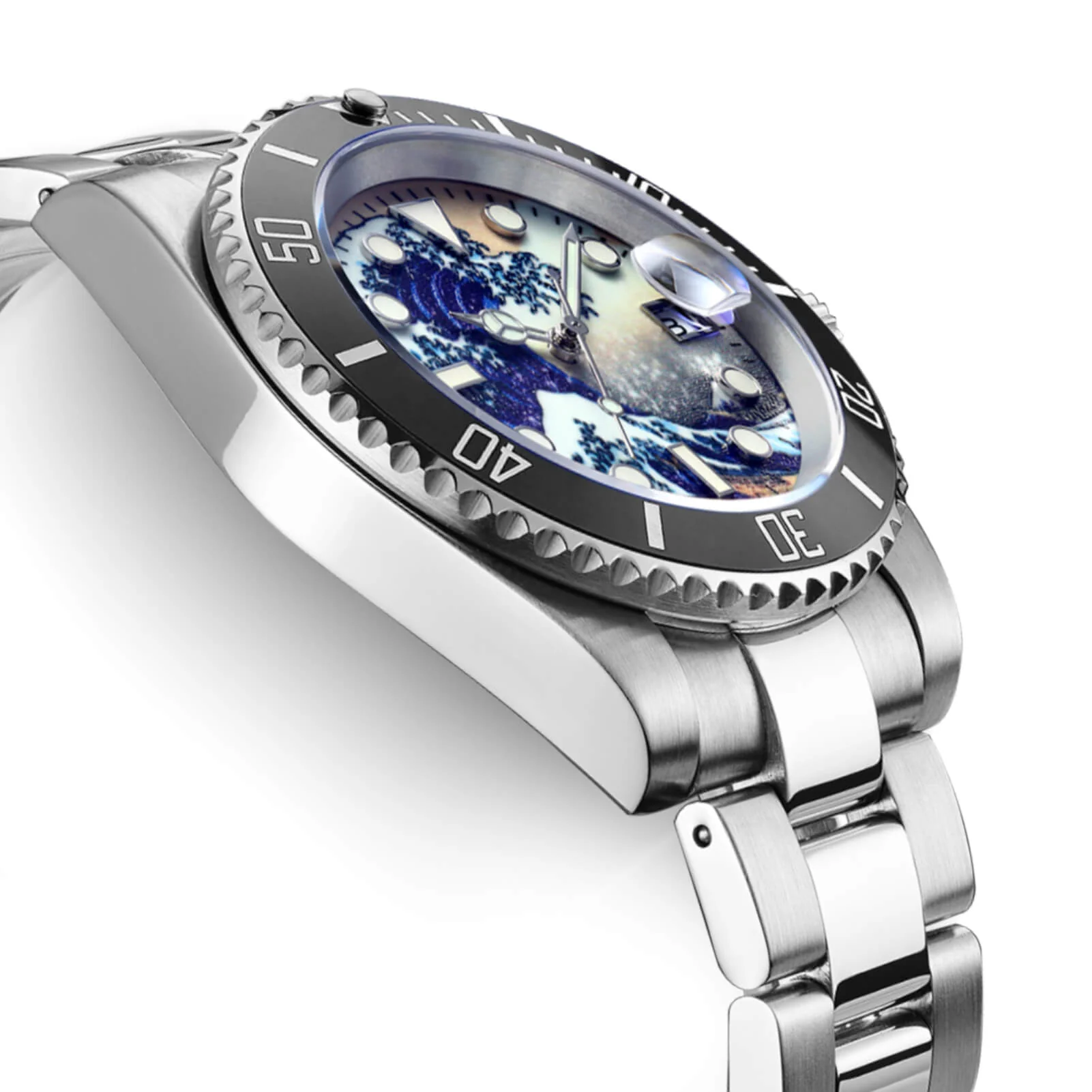 ADDIESDIVE Great Wave Sub Diver Watch（H3AC-Surf） - Image 7