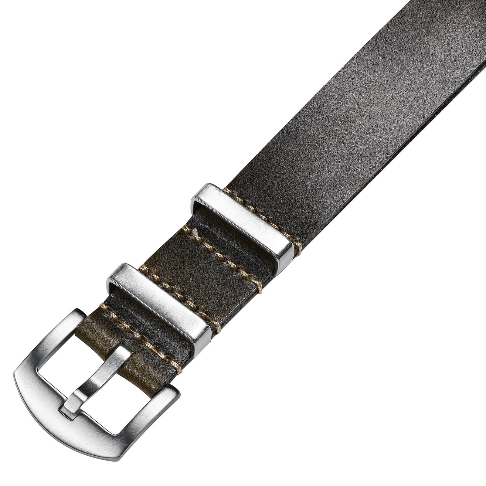 ADDIESDIVE Leather Watch Strap for Men, 20mm - Image 14