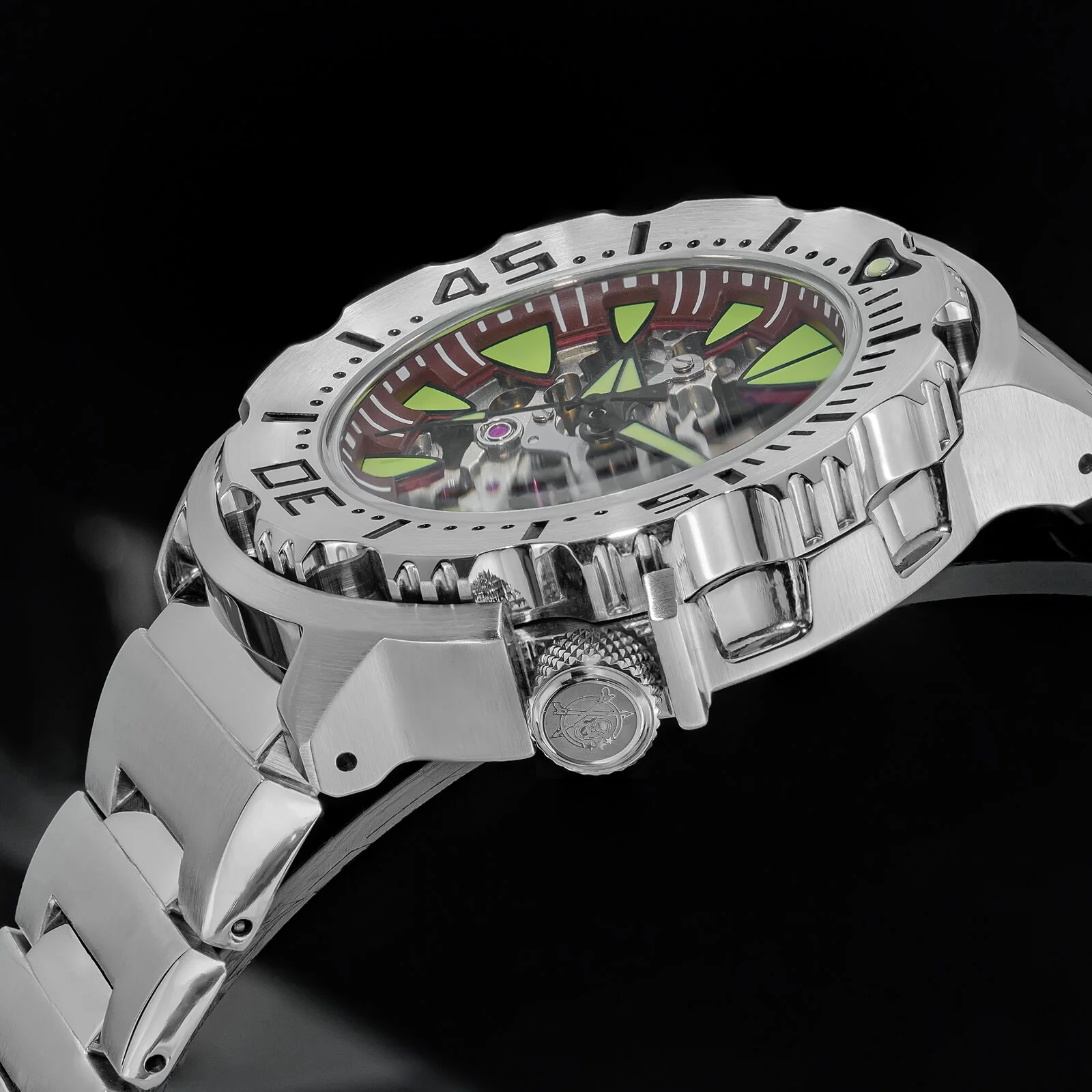 ADDIESDIVE OceanMonster Dive Watch AD2103-skeleton - Image 17