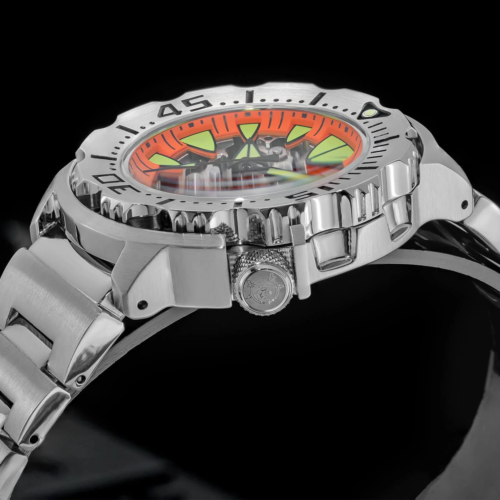ADDIESDIVE OceanMonster Dive Watch AD2103-skeleton - Image 4