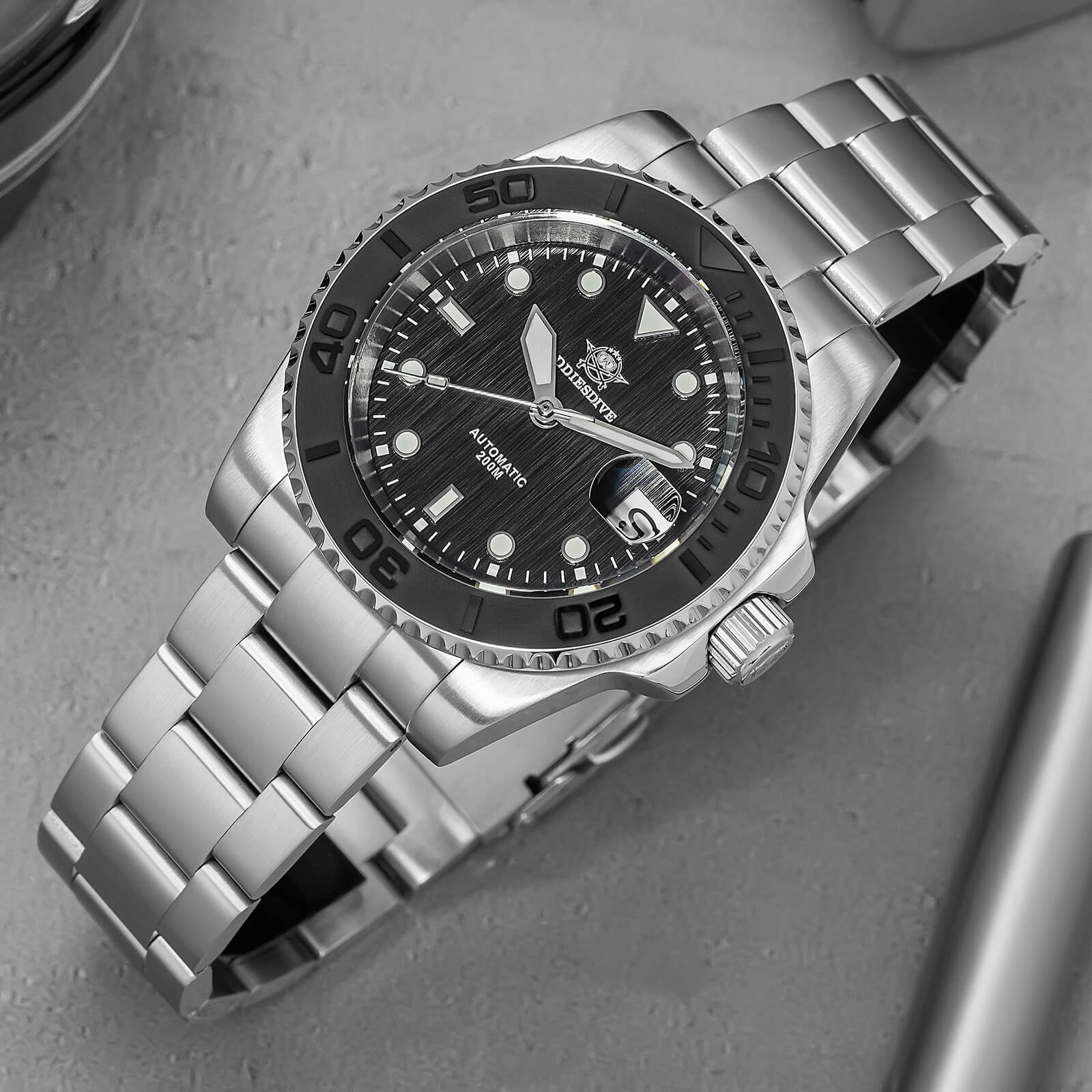 Addiesdive Modern Sub Dive Watch AD2087 - Image 7