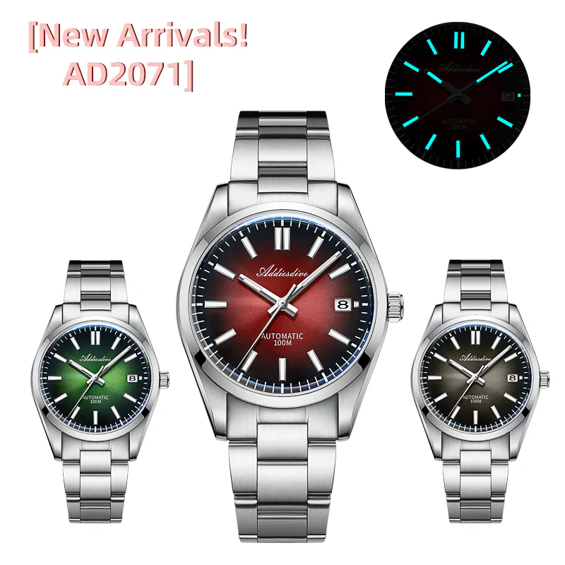 ★Holiday Sale★ADDIESDIVE Original Design Men Watch AD2071 - Image 12