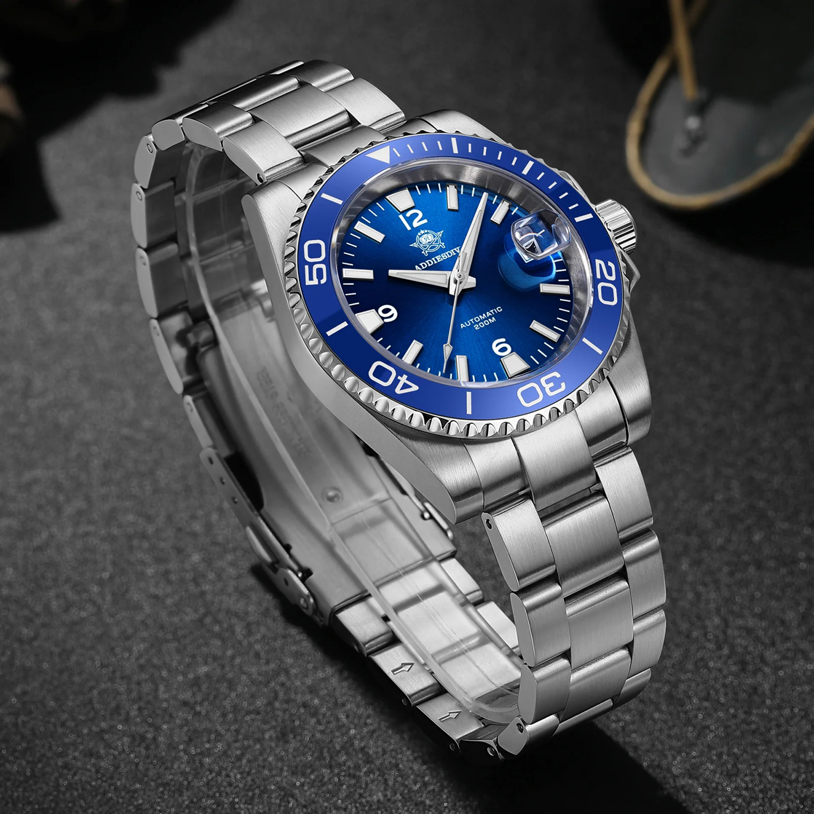 ★Holiday Sale★ADDIESDIVE Retro NH35/8215 Sub Dive Watch AD2085 - Image 12