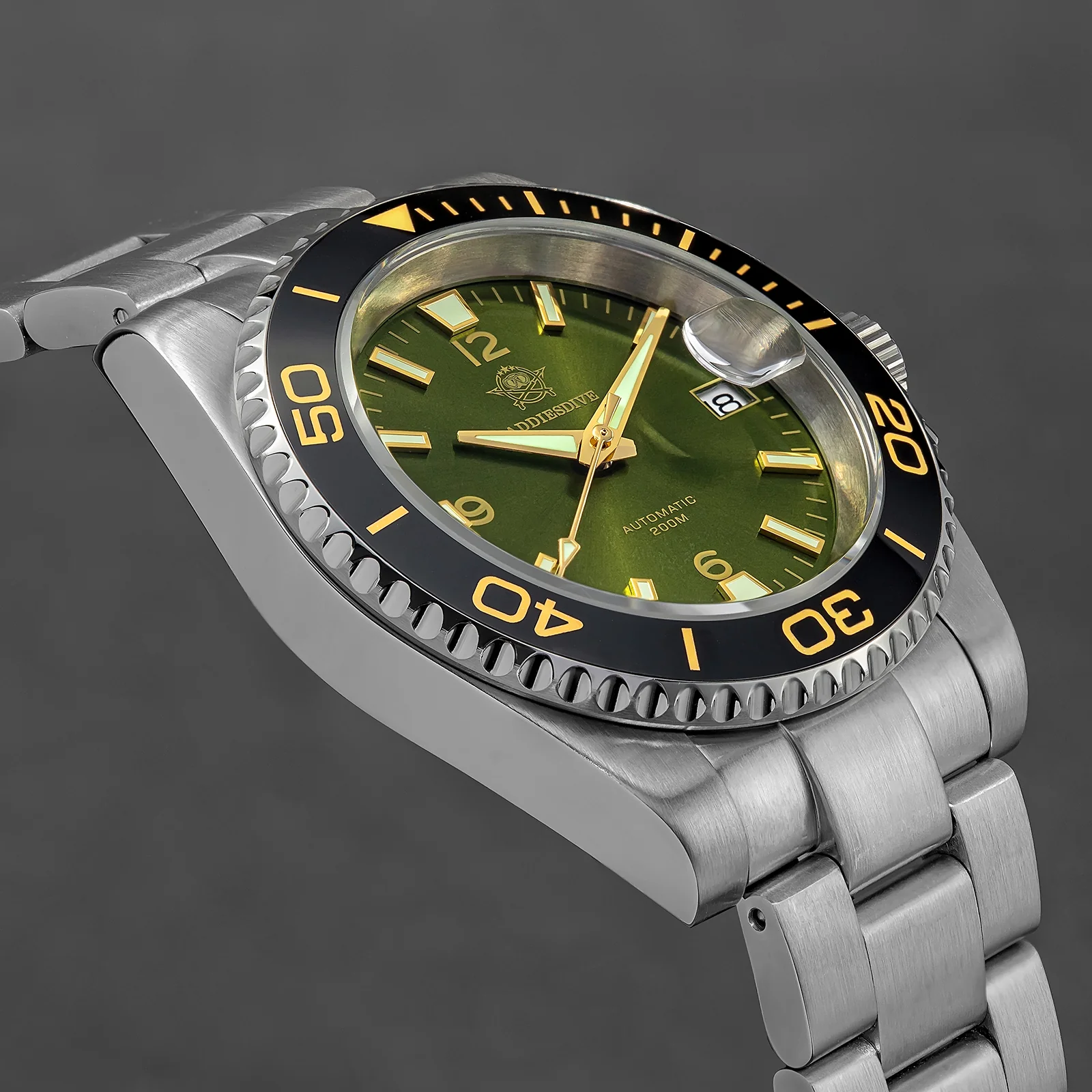 ★Holiday Sale★ADDIESDIVE Retro NH35/8215 Sub Dive Watch AD2085 - Image 5