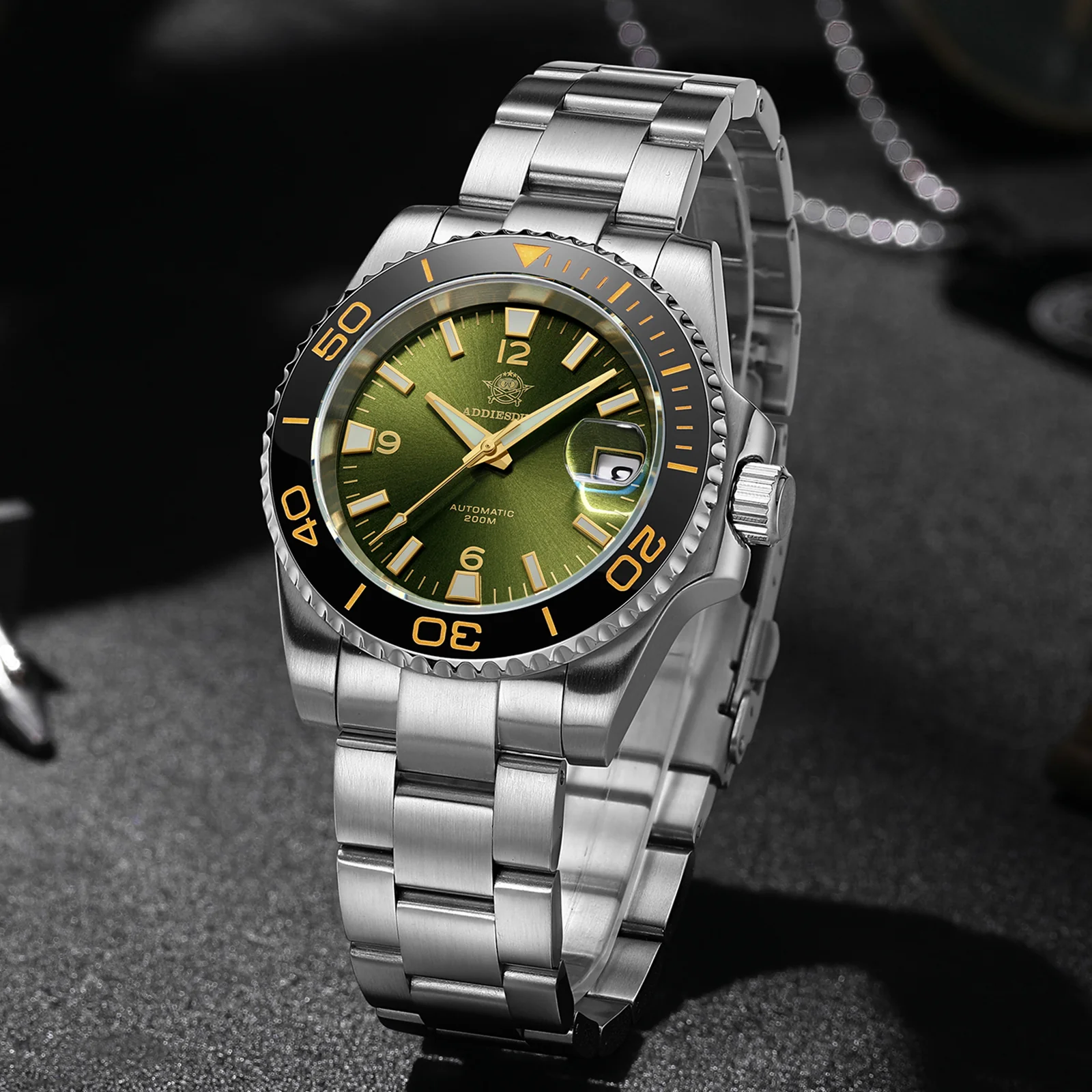 ★Holiday Sale★ADDIESDIVE Retro NH35/8215 Sub Dive Watch AD2085 - Image 9