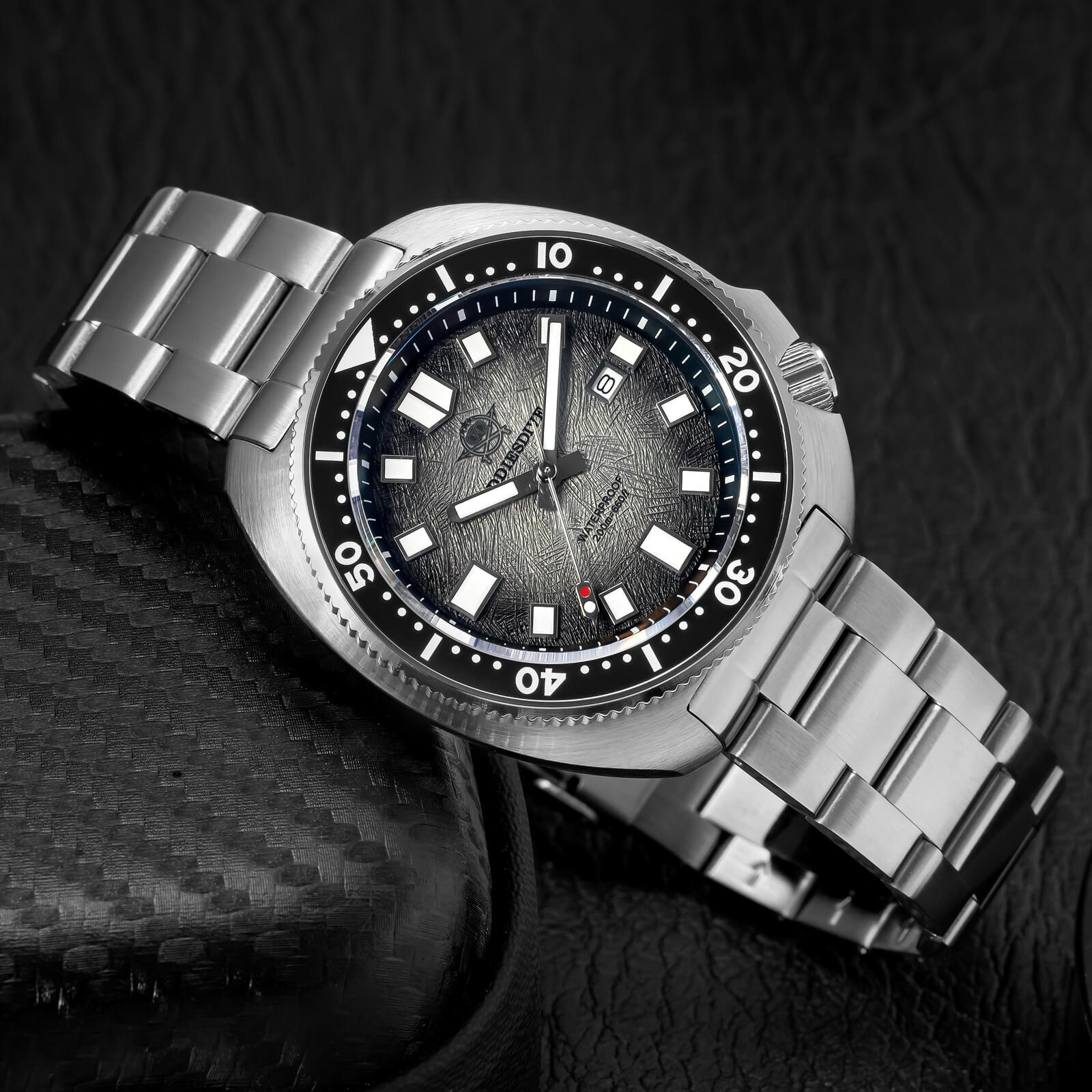 ★Holiday Sale★Addiesdive Turtle Quartz Diver Men Watch Sapphire Crystal AD2511 - Image 15