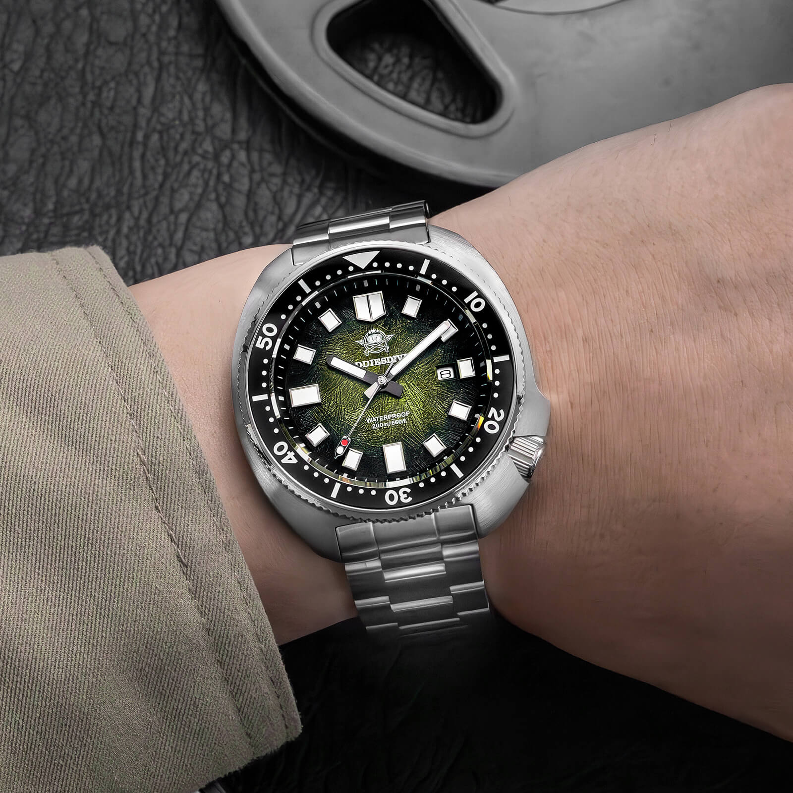 ★Holiday Sale★Addiesdive Turtle Quartz Diver Men Watch Sapphire Crystal AD2511 - Image 27