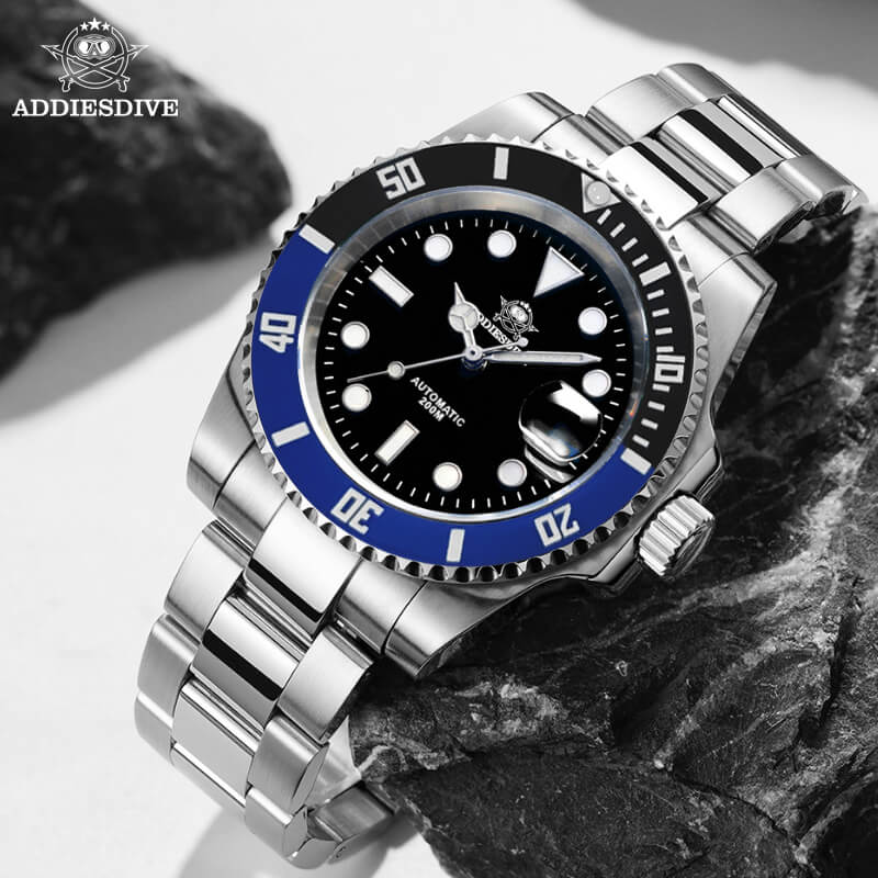 ★Holiday Sale★Addiesdive Two Color Sub NH35 Mechanical Watch H3AC - Image 12