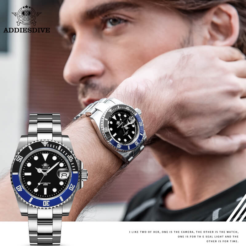 ★Holiday Sale★Addiesdive Two Color Sub NH35 Mechanical Watch H3AC - Image 19