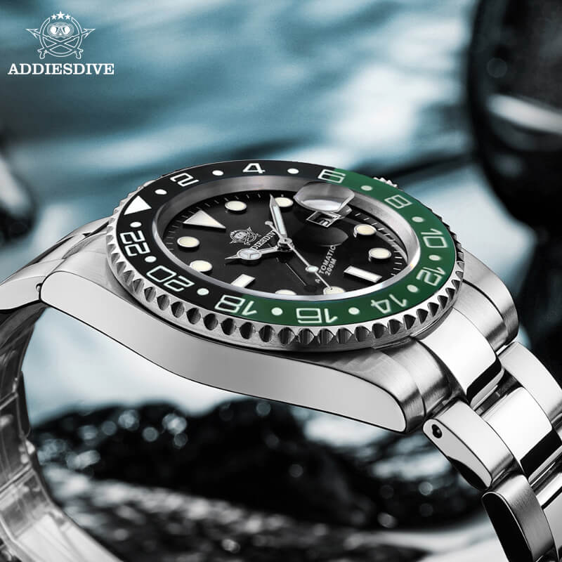 ★Holiday Sale★Addiesdive Two Color Sub NH35 Mechanical Watch H3AC - Image 5