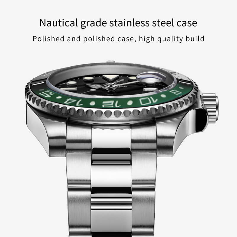 ★Holiday Sale★Addiesdive Two Color Sub NH35 Mechanical Watch H3AC - Image 7