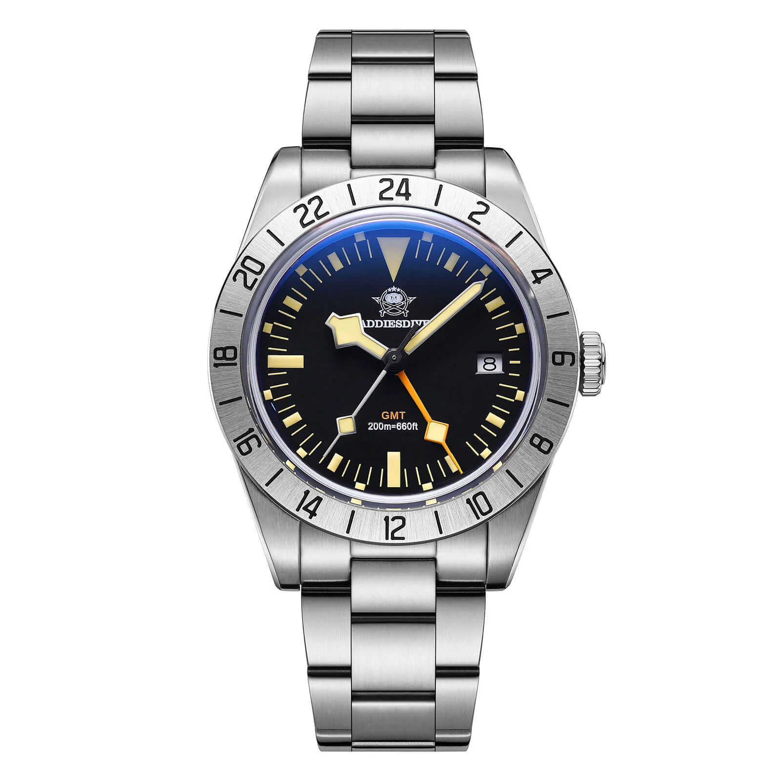 ★Holiday Sale★ADDIESDIVE 39mm BB GMT Quartz Watch RONDA515 Movement（AD2035/AD2036） - Image 13