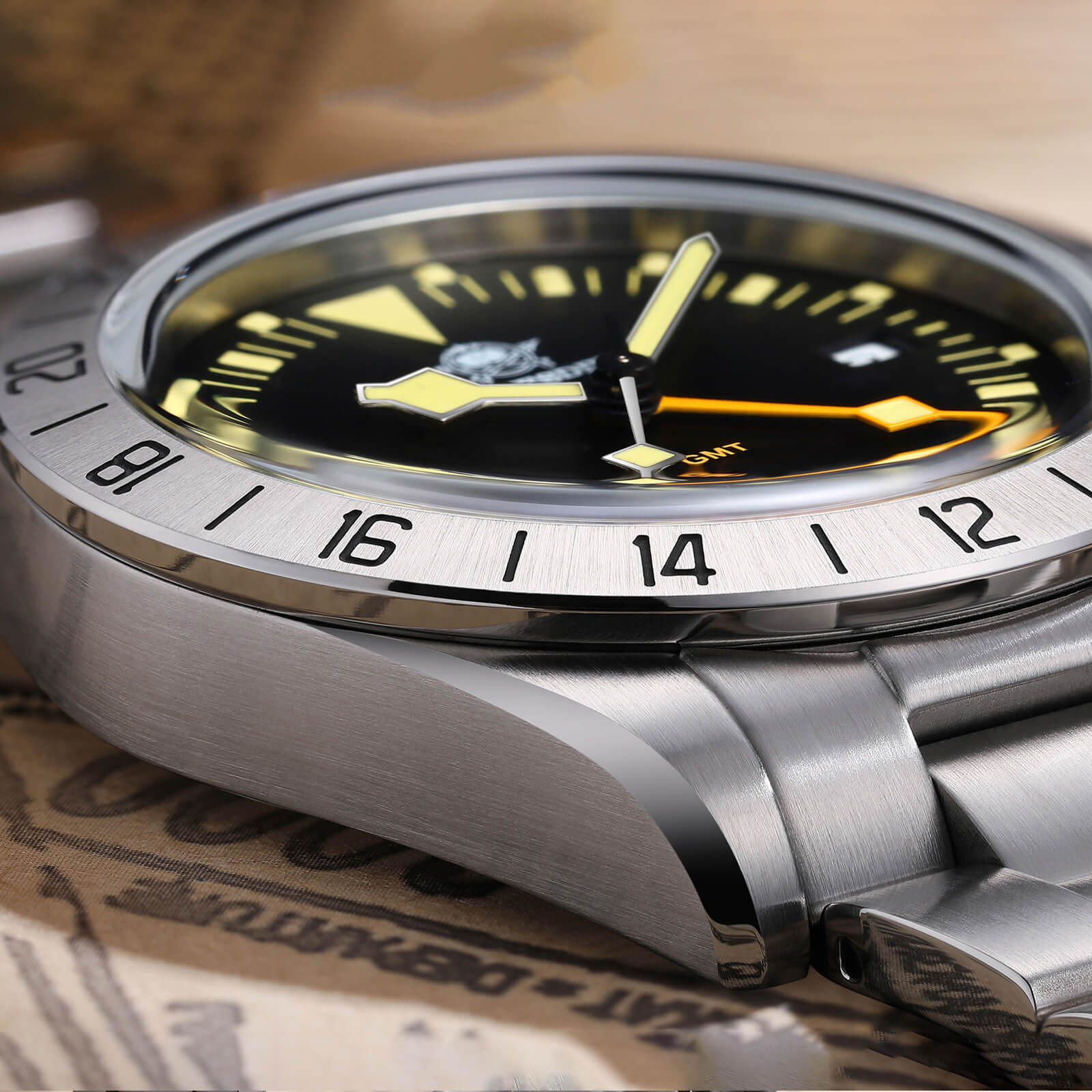 ★Holiday Sale★ADDIESDIVE 39mm BB GMT Quartz Watch RONDA515 Movement（AD2035/AD2036） - Image 17