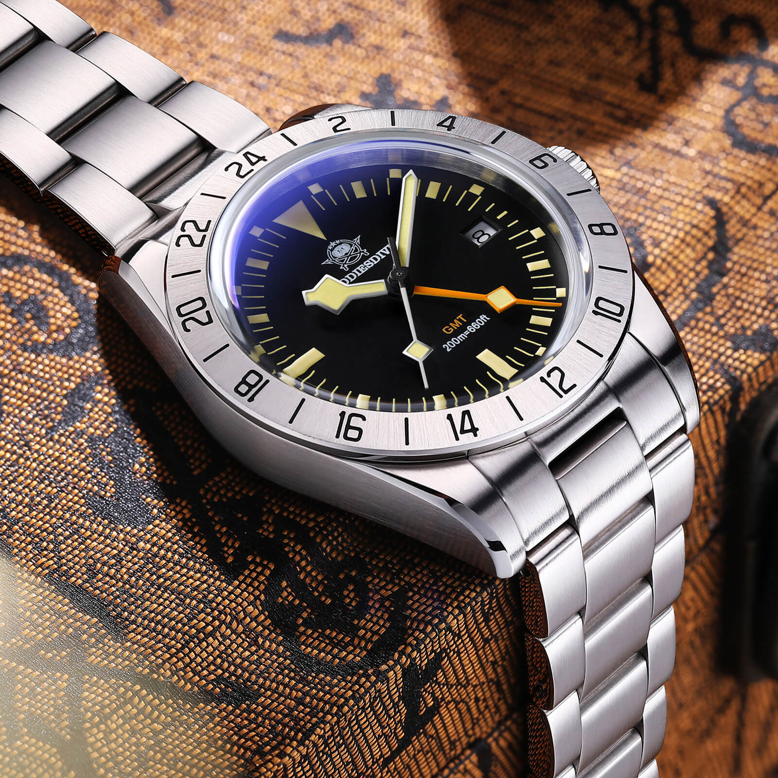★Holiday Sale★ADDIESDIVE 39mm BB GMT Quartz Watch RONDA515 Movement（AD2035/AD2036） - Image 18