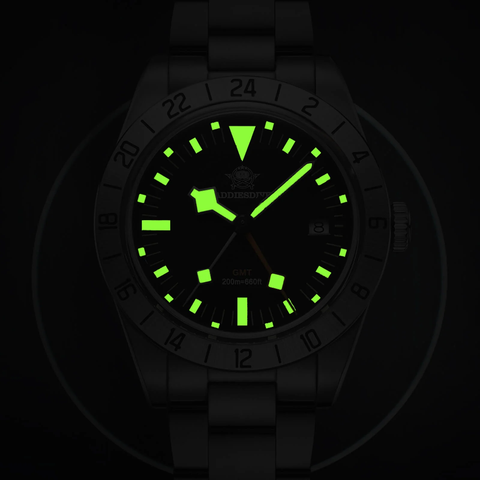 ★Holiday Sale★ADDIESDIVE 39mm BB GMT Quartz Watch RONDA515 Movement（AD2035/AD2036） - Image 23