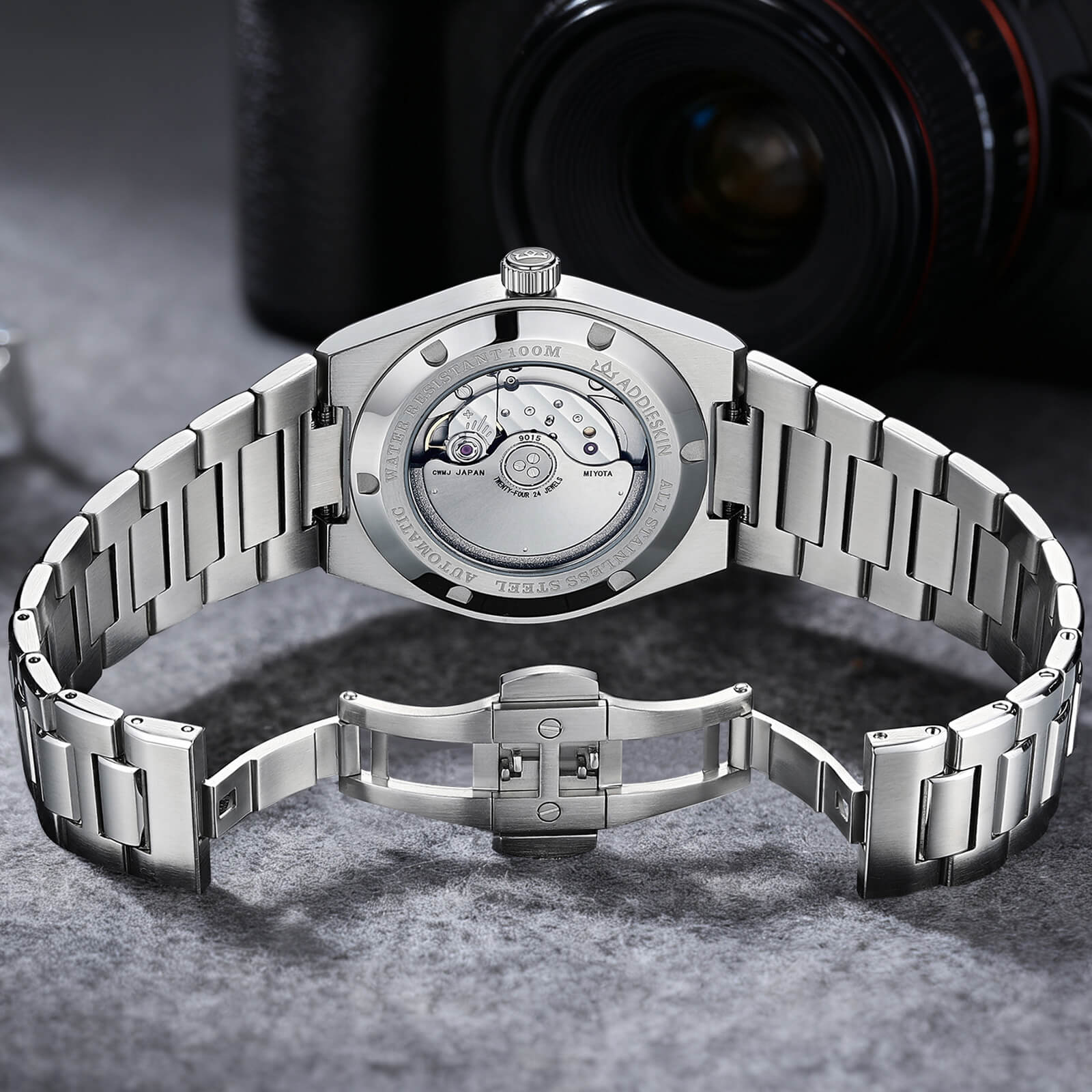 AddiesKIN 39mm MOP Dial Miyota 9015 Men’s Watch K008 - Image 23
