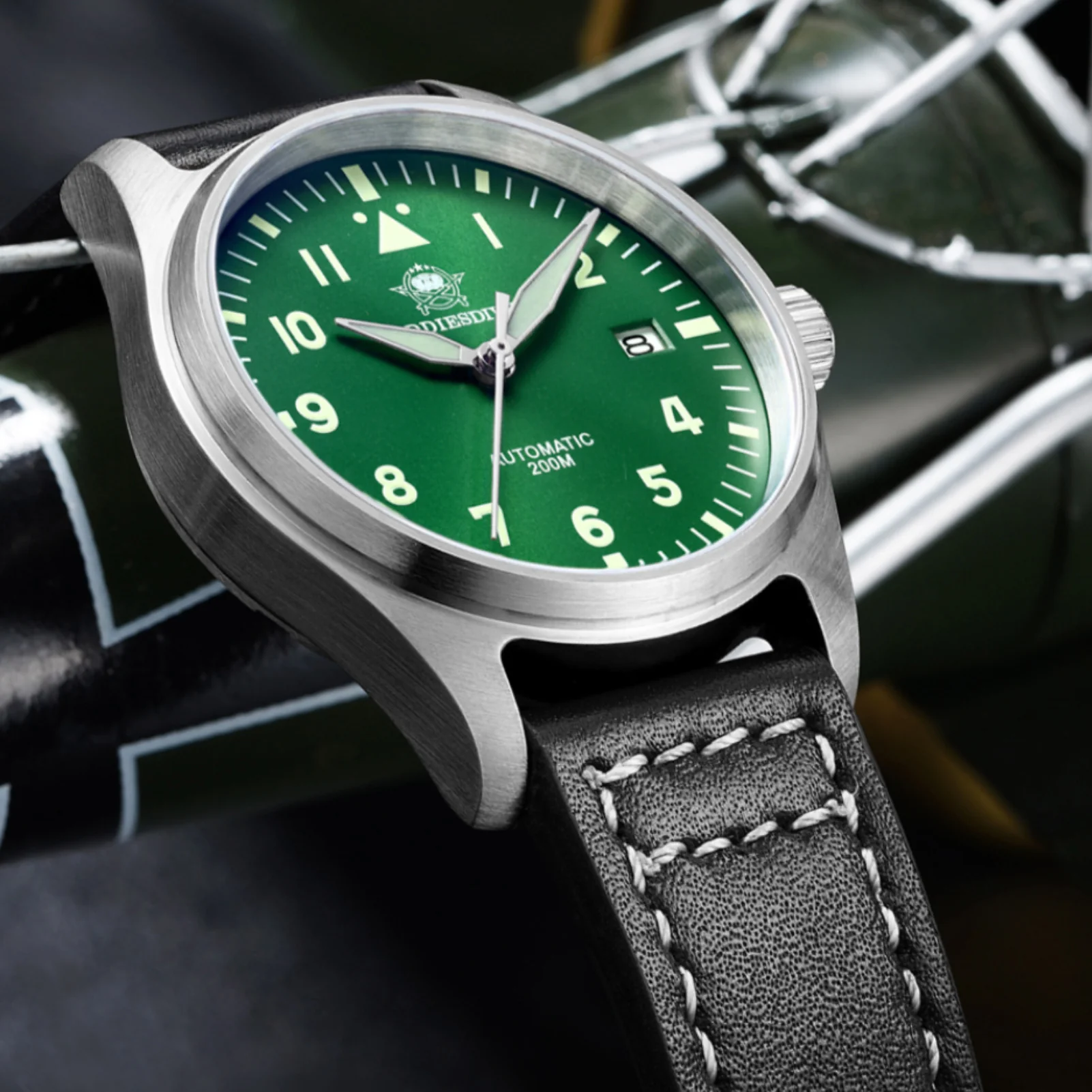 ADDIESDIVE®39mm Men's Elegant Automatic Watch NH35A Movement (MY-H2) - Image 12