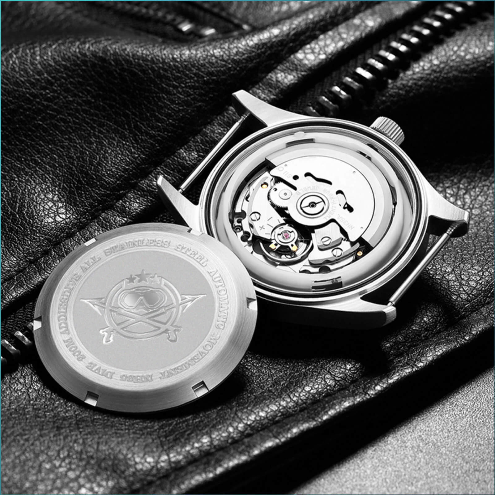 ADDIESDIVE®39mm Men's Elegant Automatic Watch NH35A Movement (MY-H2) - Image 4