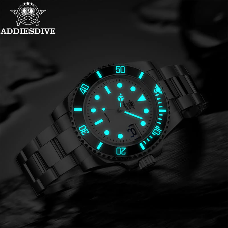 Addiesdive 41mm Quartz Watch Diver's 200M (H3D-QZ) - Image 4