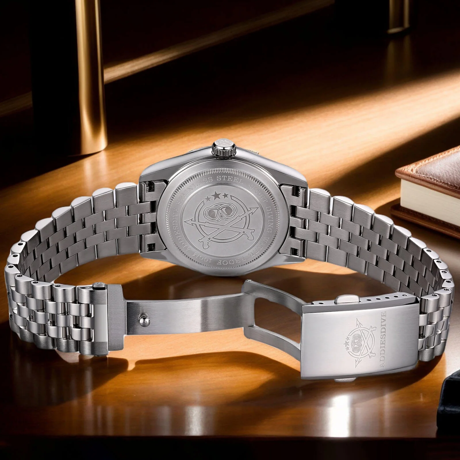 ★India Warehouse★ADDIESDIVE 36mm DJ Homage Men Watch AD2512 - Image 9