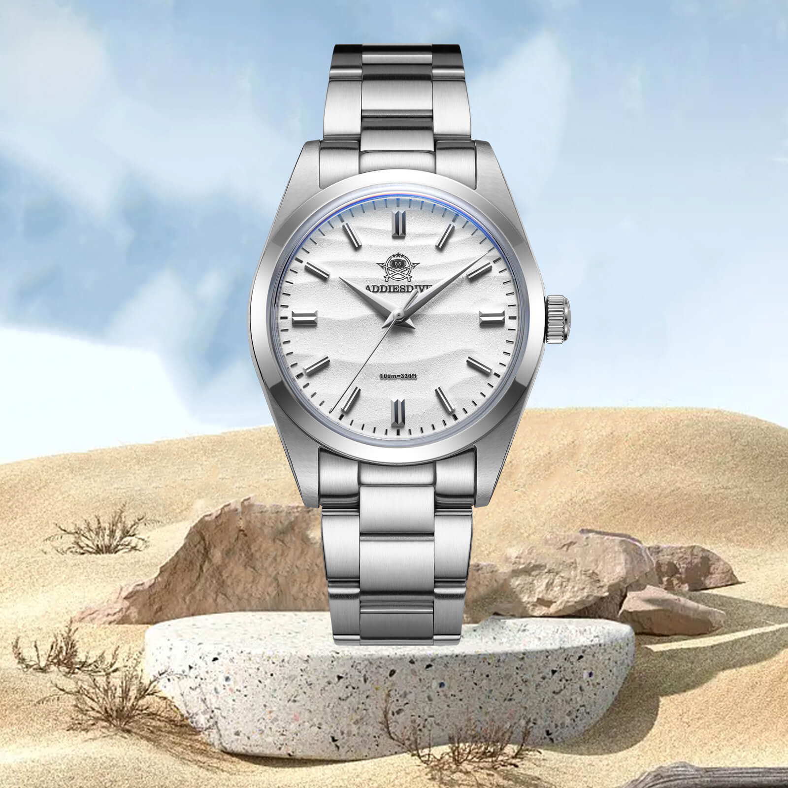 ★India Warehouse★ADDIESDIVE 36mm Quartz Watch VH31 Movement （AD2030） - Image 20