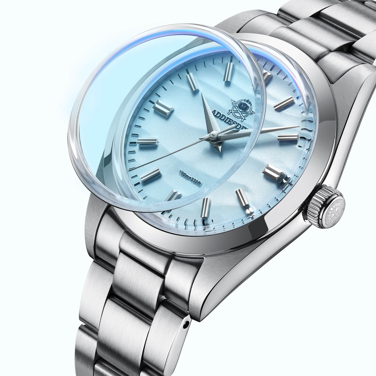 ★India Warehouse★ADDIESDIVE 36mm Quartz Watch VH31 Movement （AD2030） - Image 4