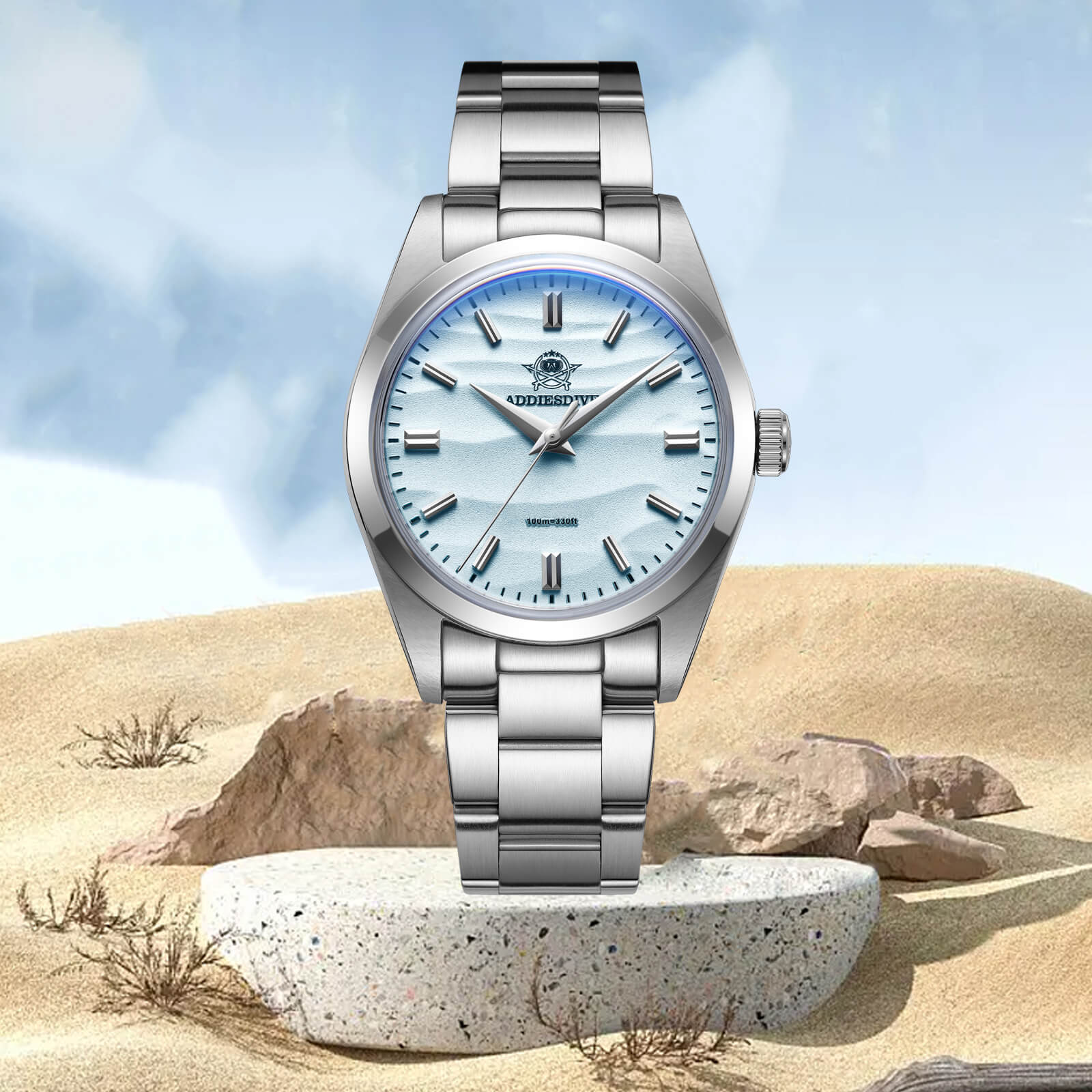 ★India Warehouse★ADDIESDIVE 36mm Quartz Watch VH31 Movement （AD2030） - Image 6
