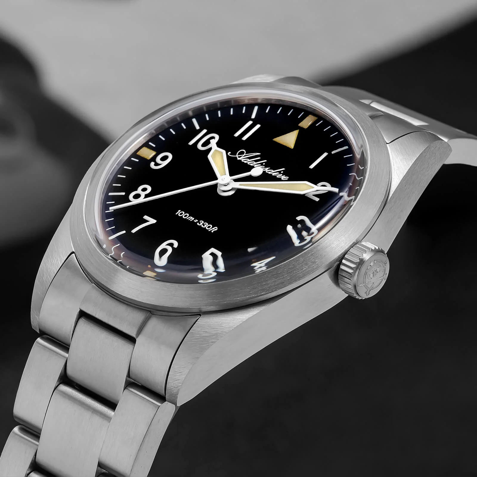 ★Holiday Sale★Addiesdive 36mm Titanium Military Field Watch AD2502 - Image 5