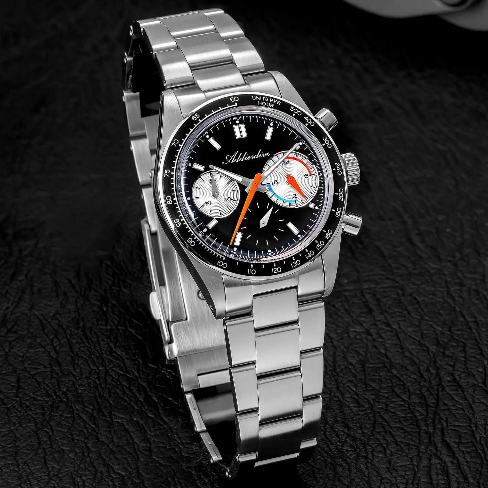 ADDIESDIVE 37mm VK63 Racing Chronograph Quartz Watch AD2539 - Image 12