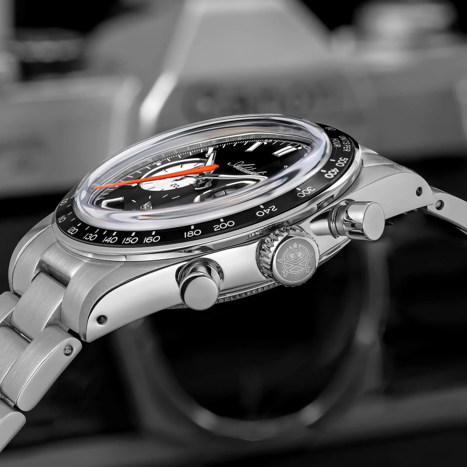 ADDIESDIVE 37mm VK63 Racing Chronograph Quartz Watch AD2539 - Image 13