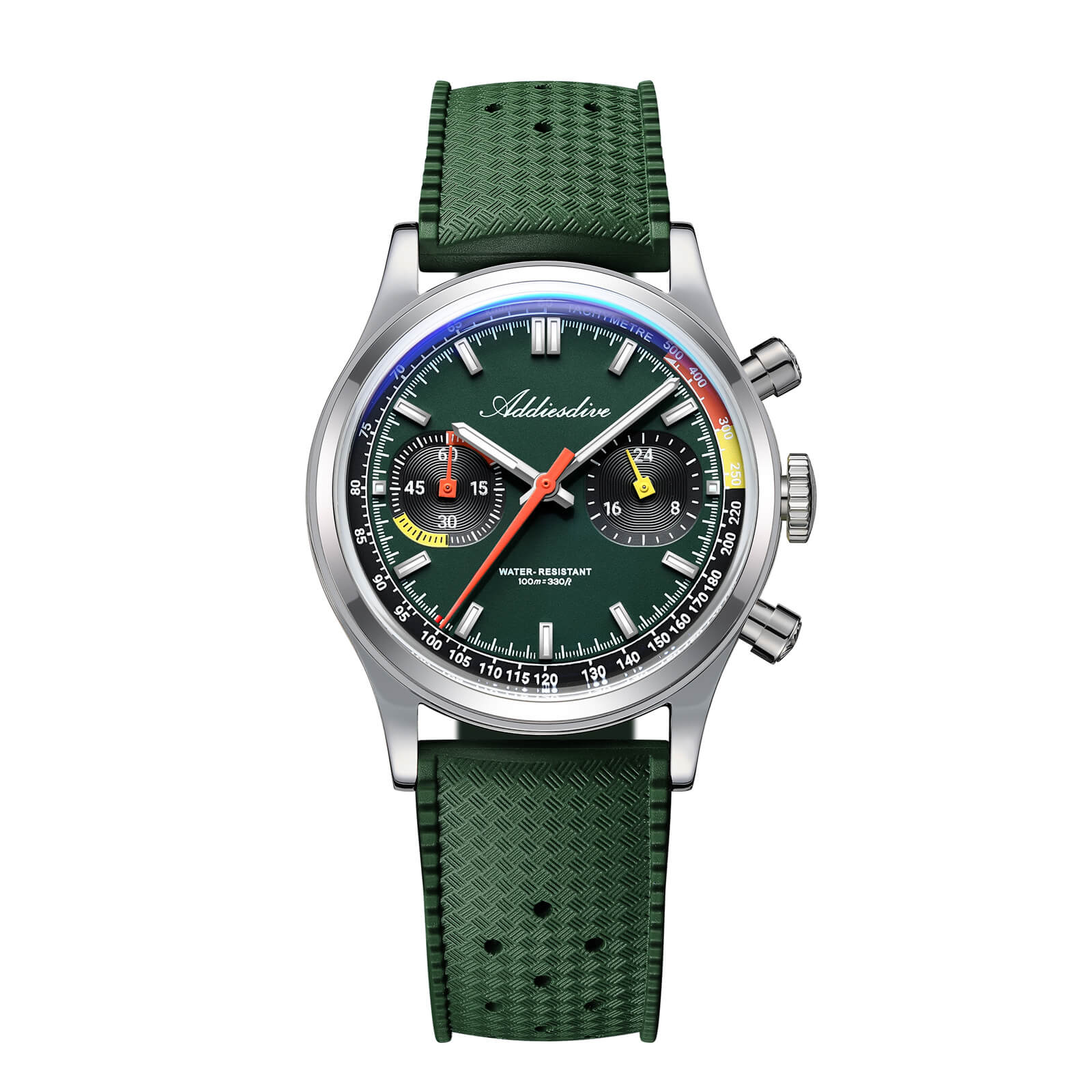 ★Flash Sale★ADDIESDIVE 38mm VK64 Racing-Inspired Chronograph Watch AD2529 - Image 8