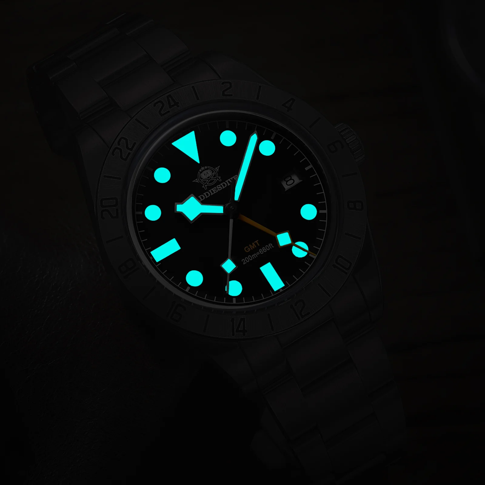 ★Holiday Sale★ADDIESDIVE 39mm BB GMT Quartz Watch RONDA515 Movement（AD2035/AD2036） - Image 12