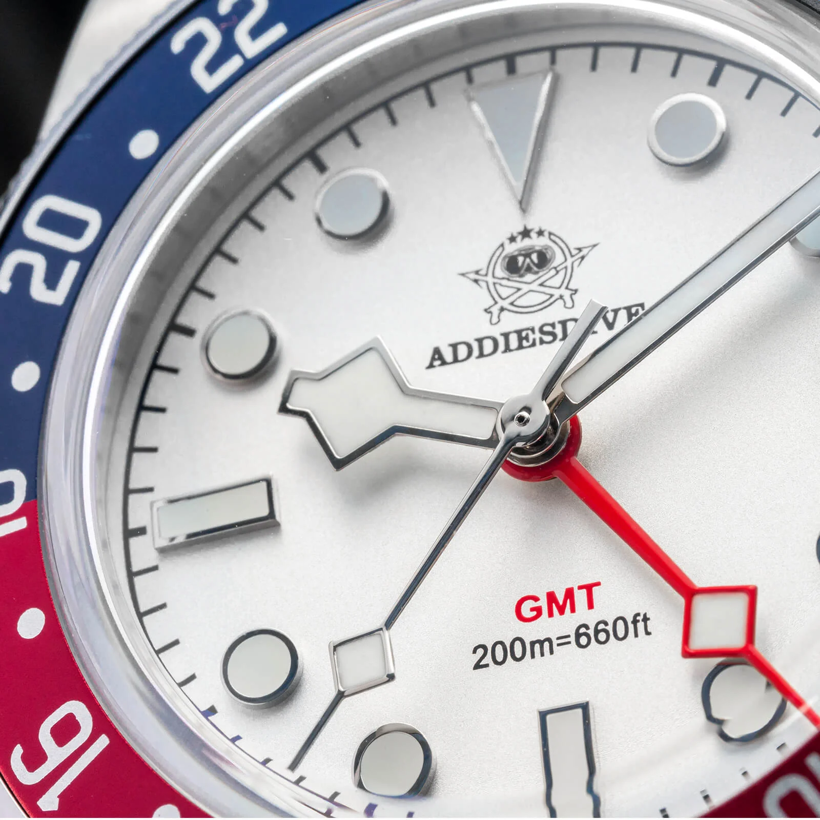 ★Holiday Sale★ADDIESDIVE 39mm BB58 GMT Quartz Watch AD2044 - Image 8