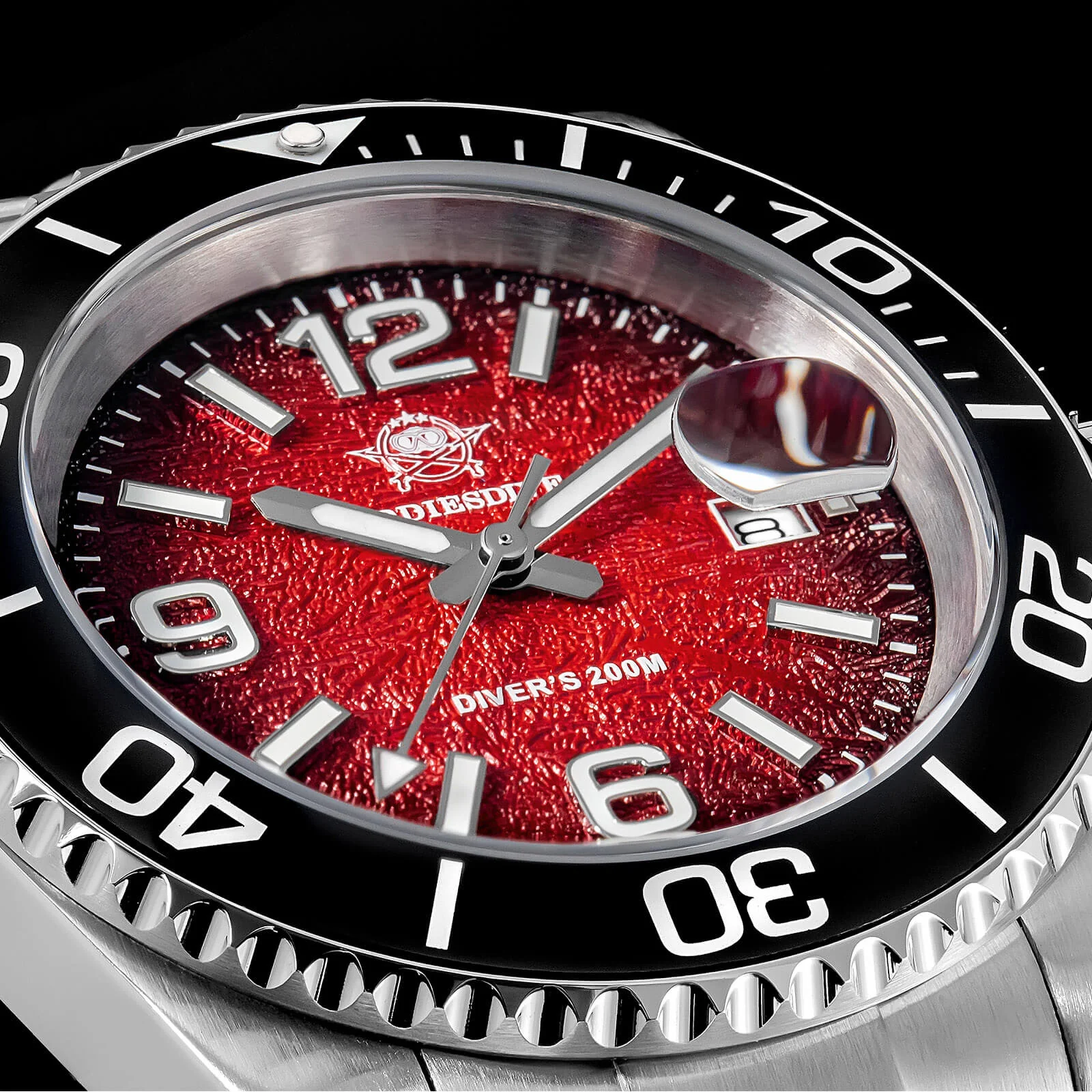 Addiesdive 41mm Modern Sub Quartz Watch with 200M Water Waterproof，AD2513 - Image 5