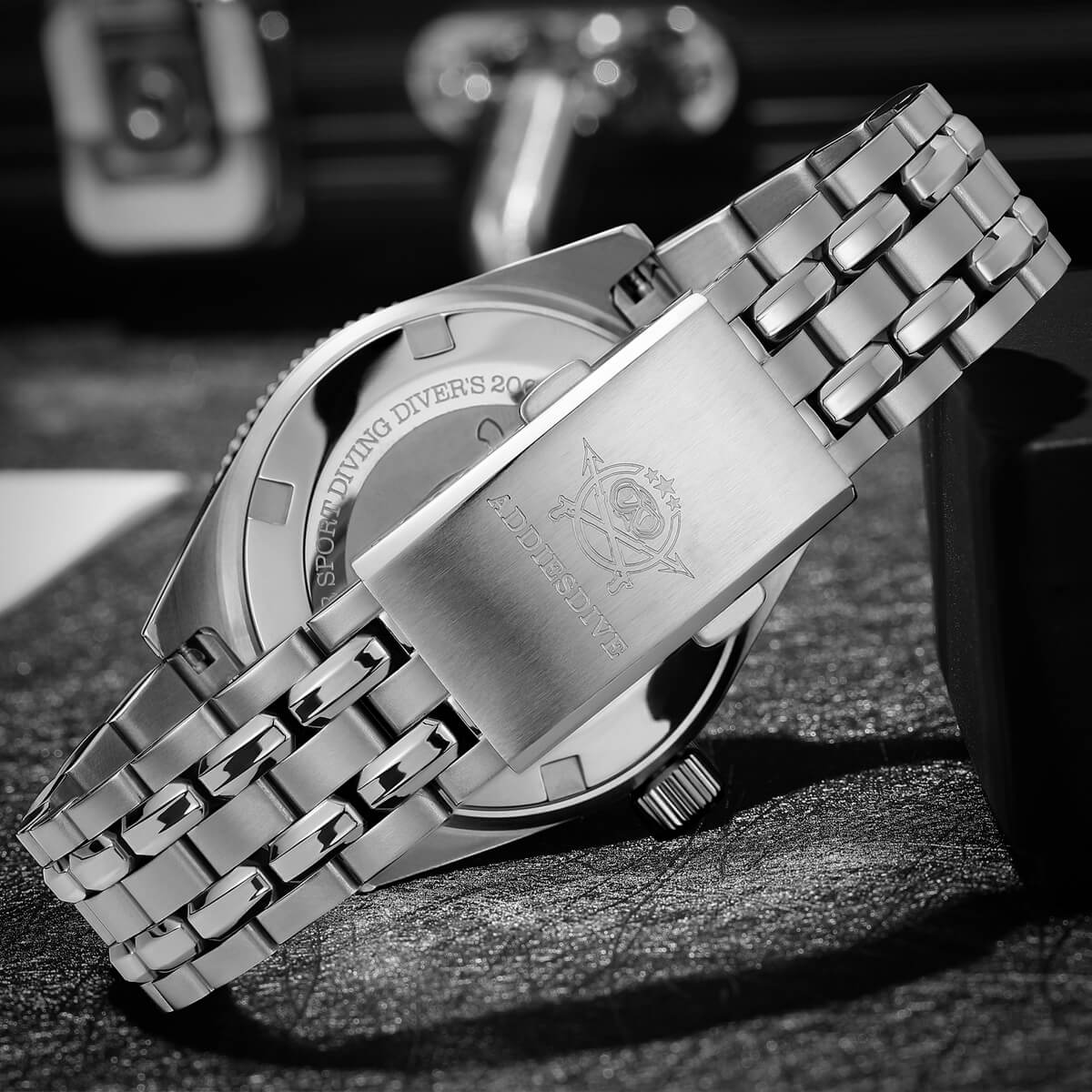 ★India Warehouse★ADDIESDIVE 41mm Quartz Watch VH31 Movement （AD2033） - Image 6