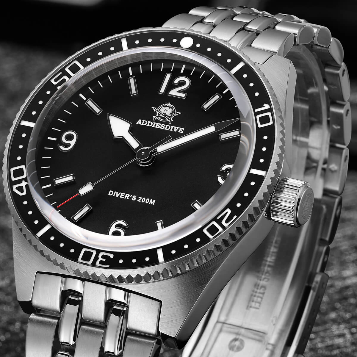 ★India Warehouse★ADDIESDIVE 41mm Quartz Watch VH31 Movement （AD2033） - Image 9