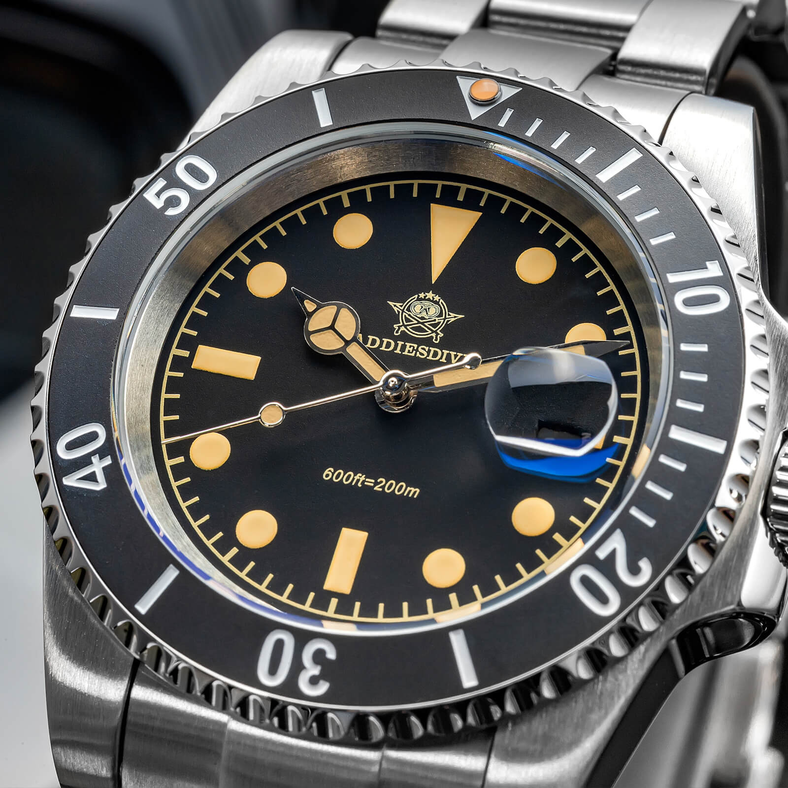 ★India Warehouse★ADDIESDIVE Retro Sub Quartz Watch AD2054 - Image 14
